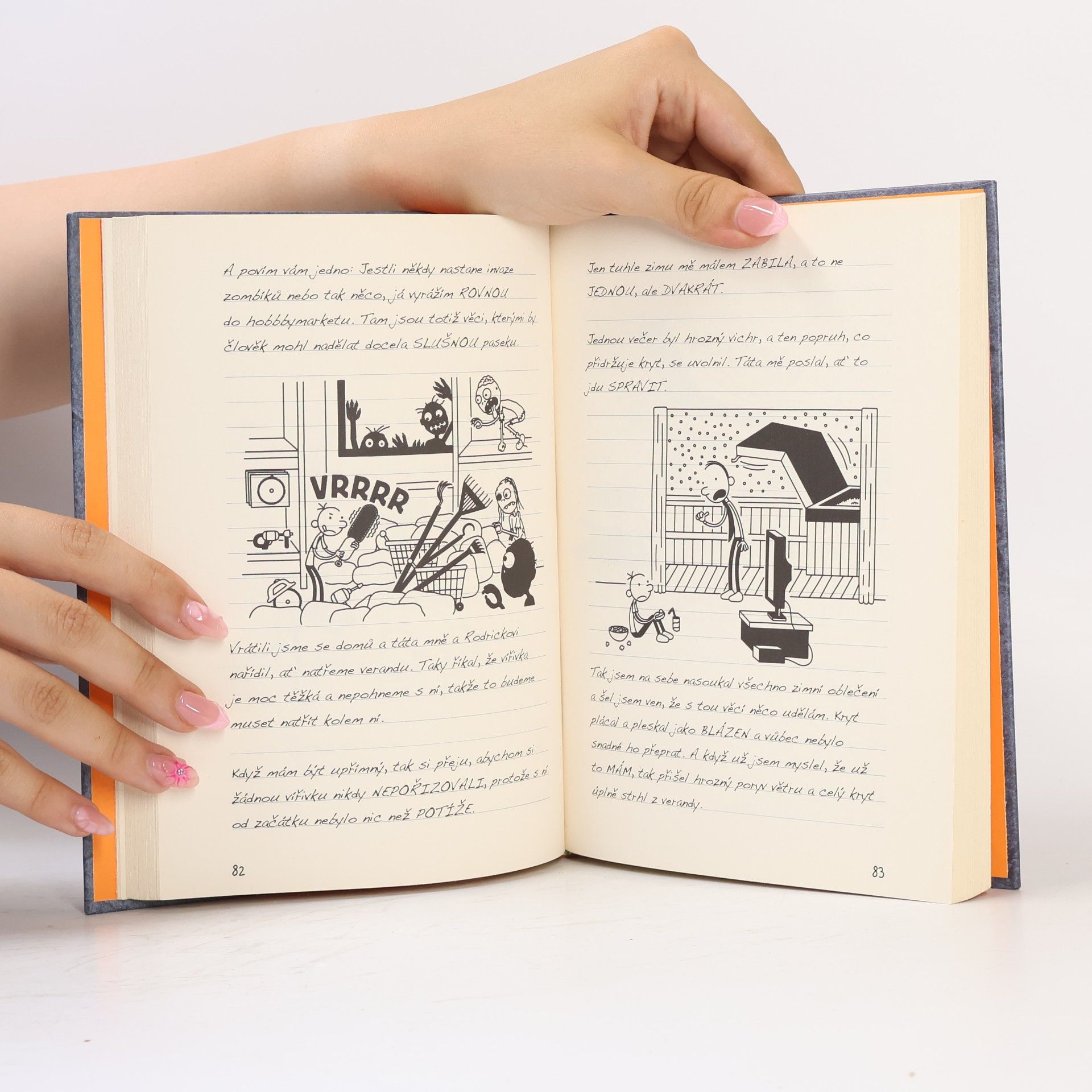Jeff Kinney Deník malého poseroutky 14. Na spadnutí