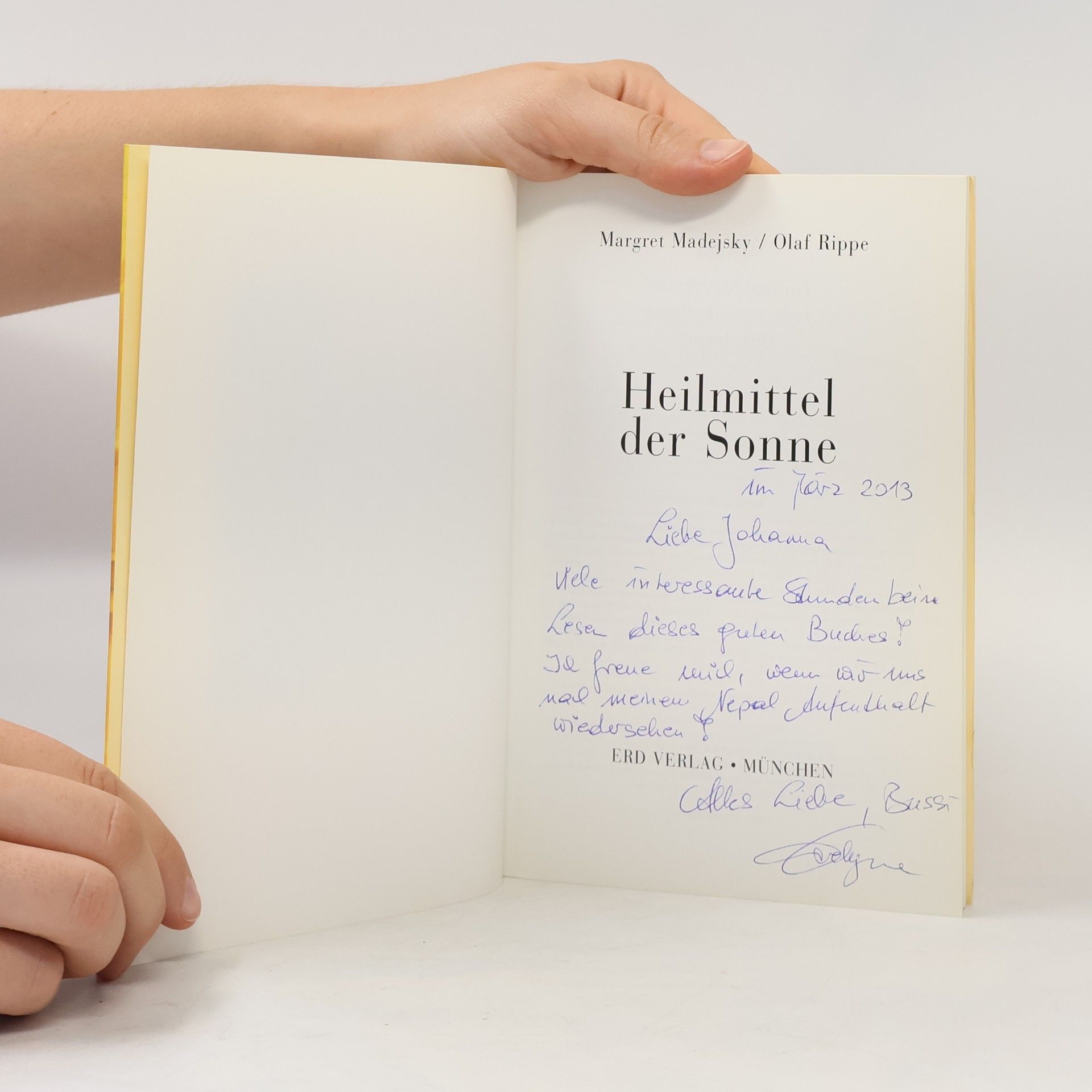 Margret Madejsky Heilmittel der Sonne