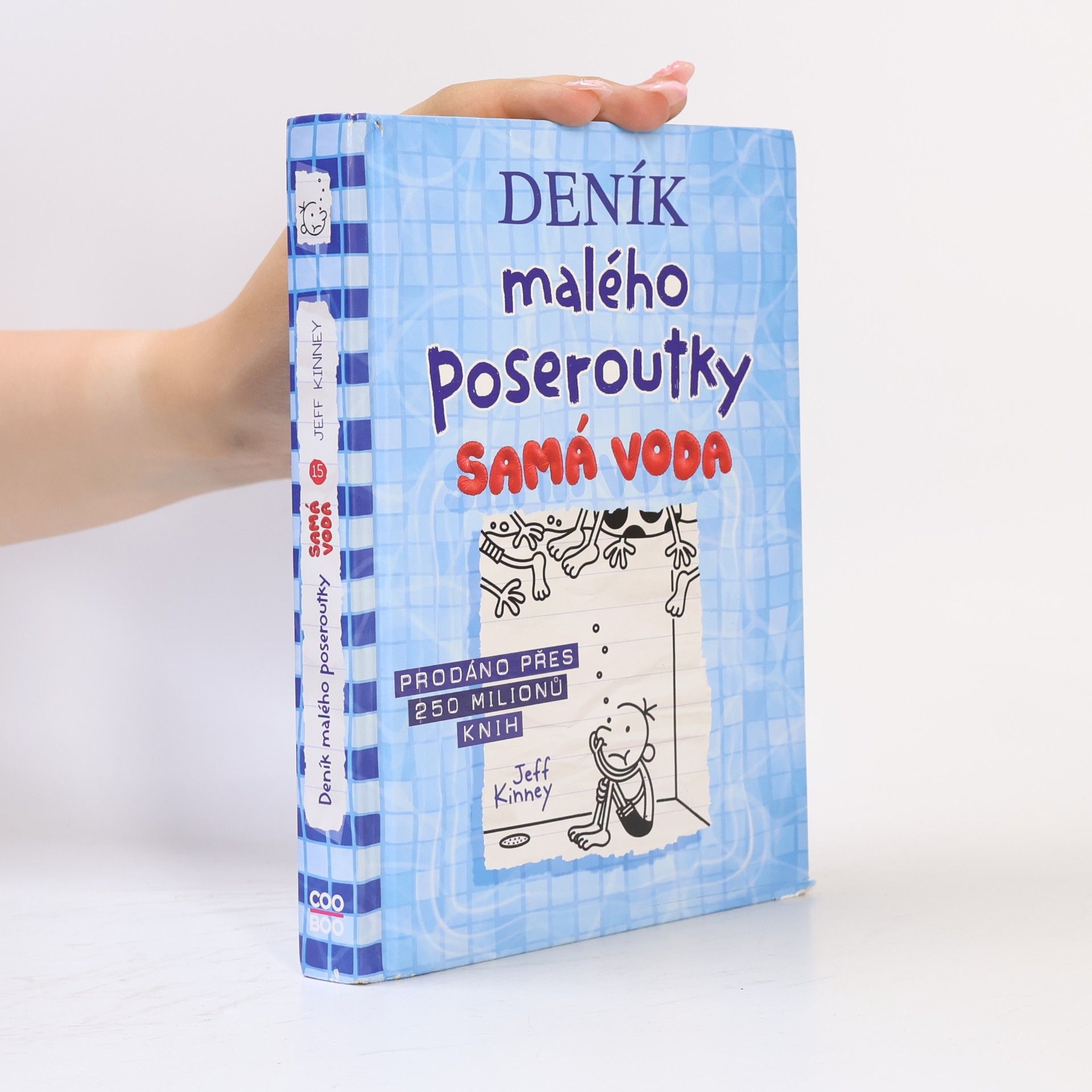 Jeff Kinney Deník malého poseroutky 15. Samá voda