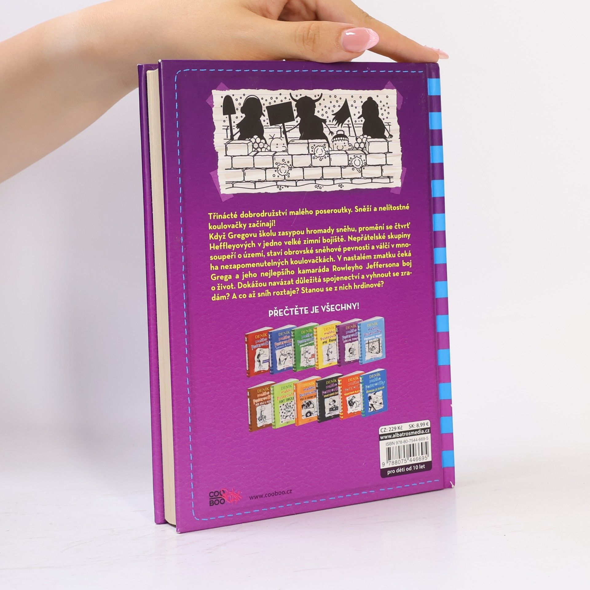 Jeff Kinney Deník malého poseroutky 13. Radosti zimy