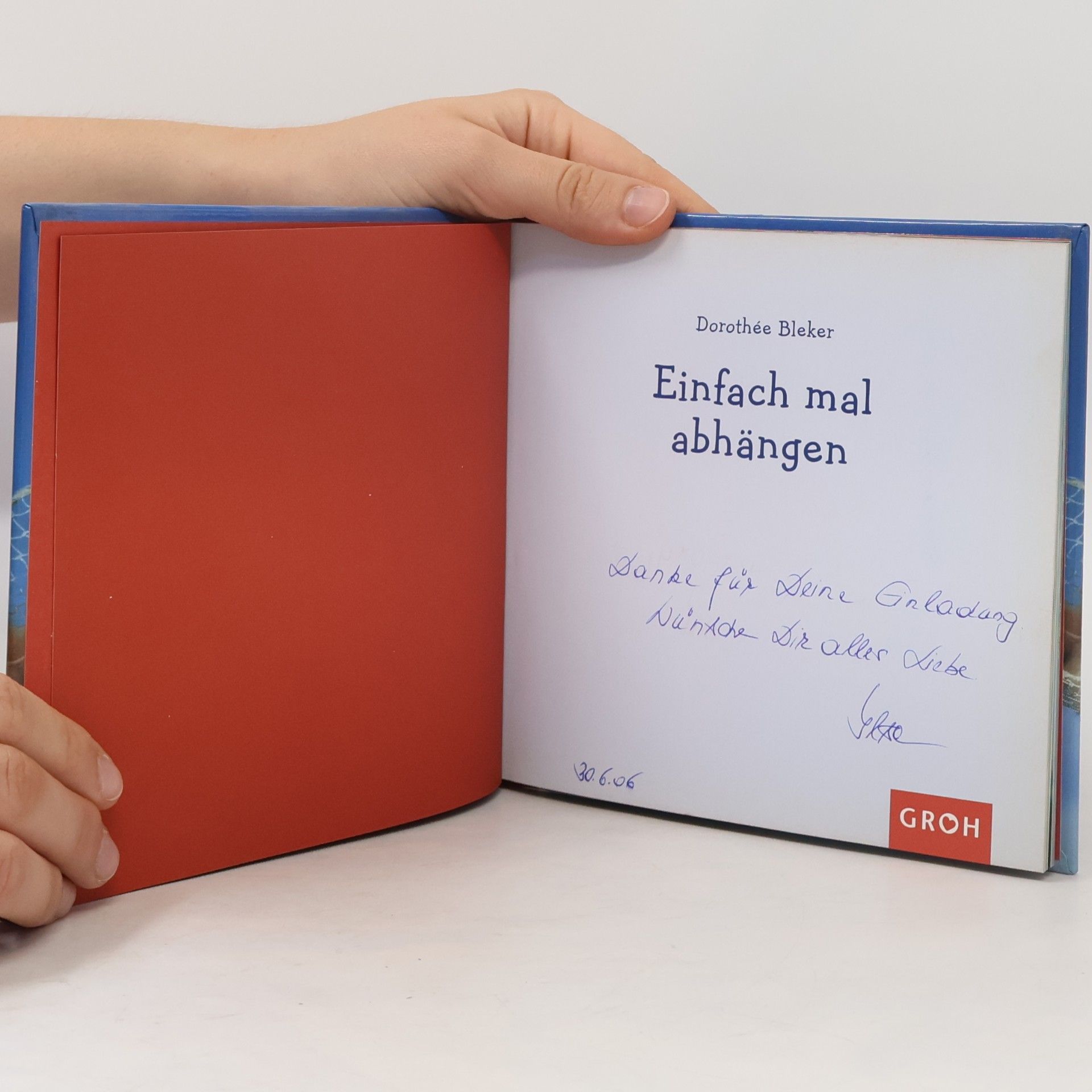 Dorothée Bleker Einfach mal abhängen