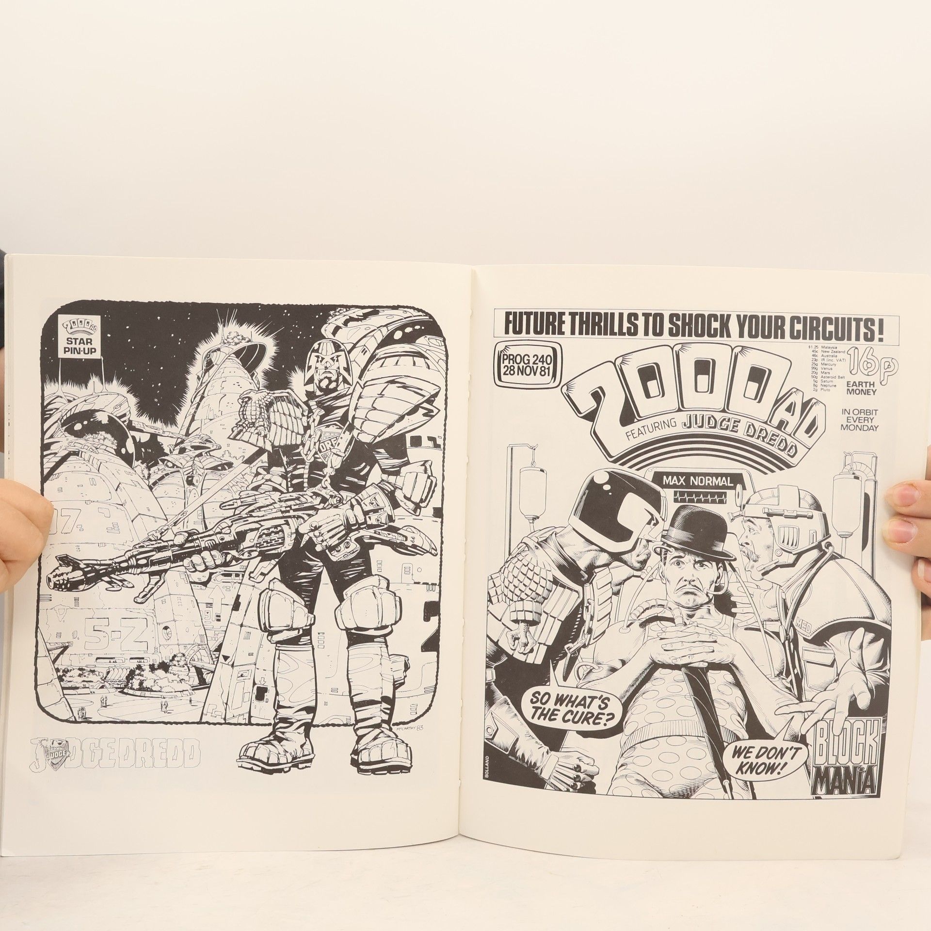John Wagner The Chronicles of Judge Dredd: Block Mania