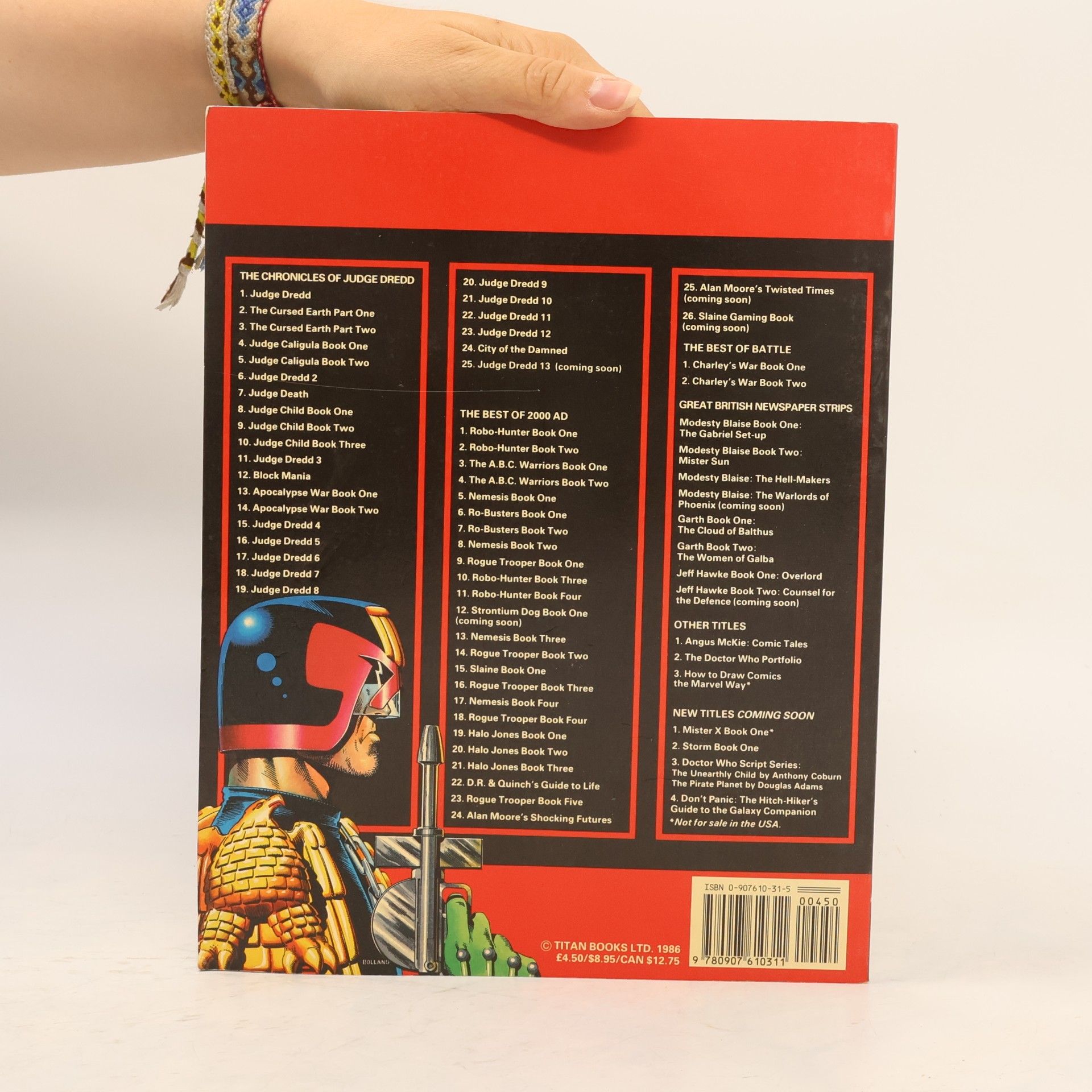 John Wagner The Chronicles of Judge Dredd: Block Mania