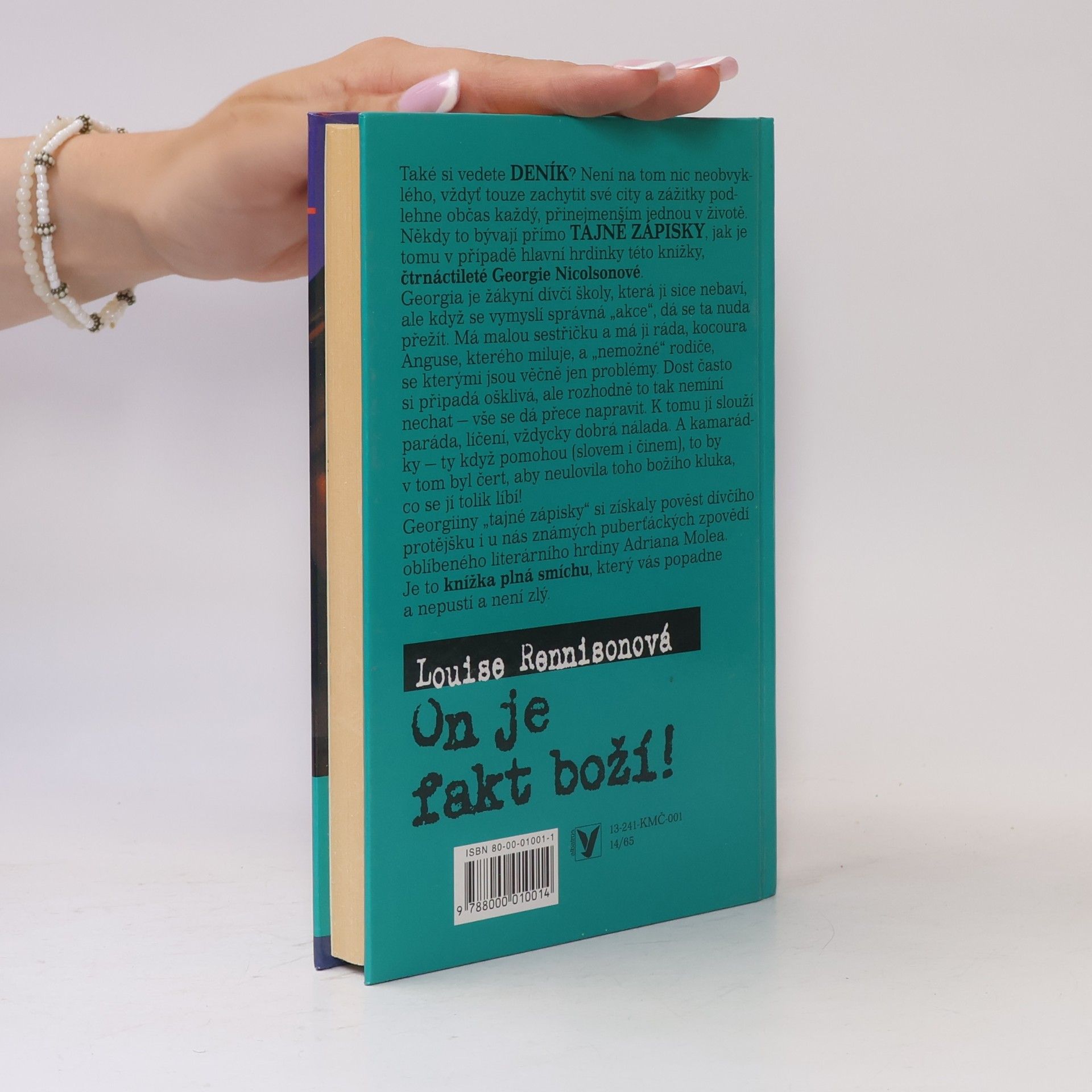 Louise Rennison On je fakt boží! : tajné zápisky Georgie Nicolsonové