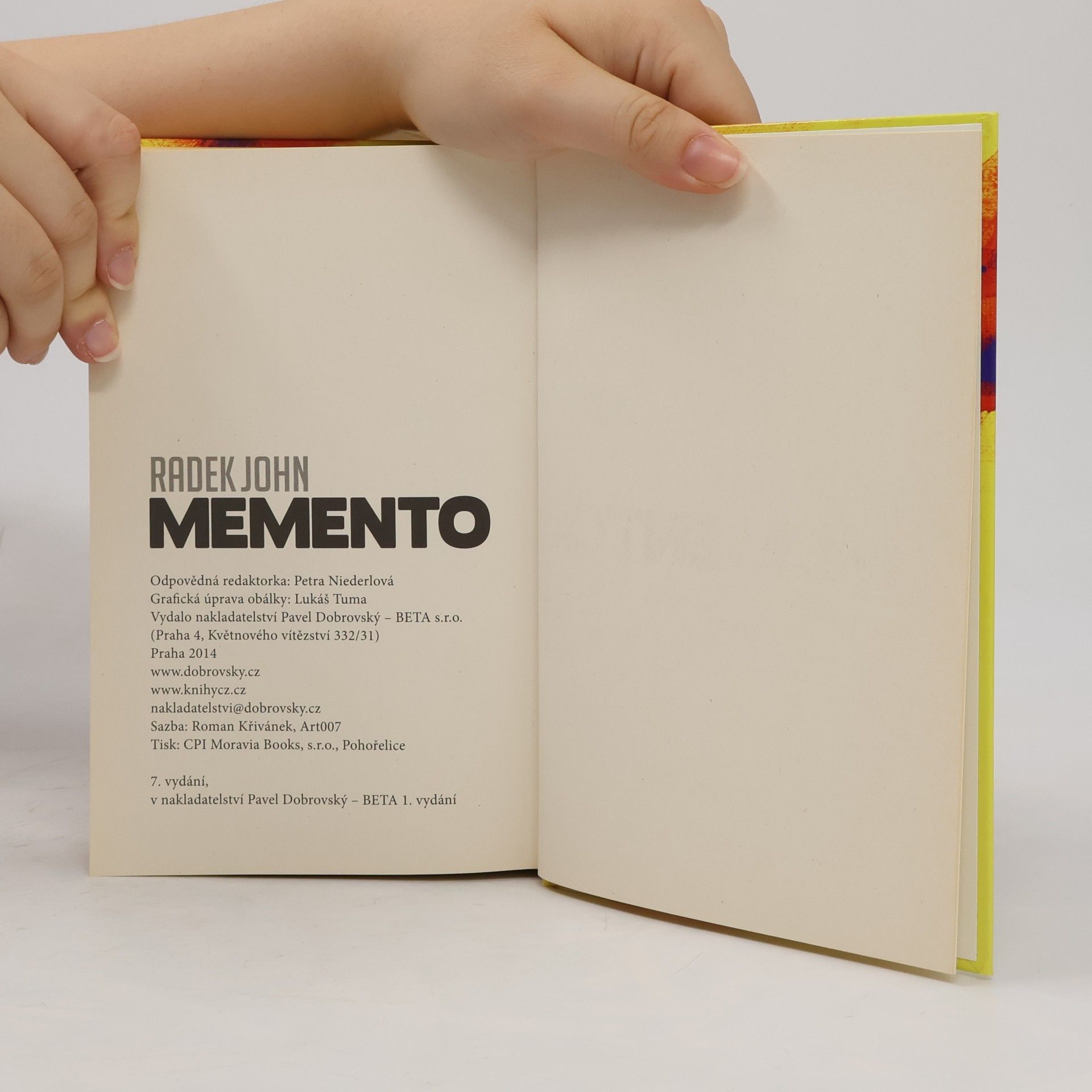 Radek John Memento