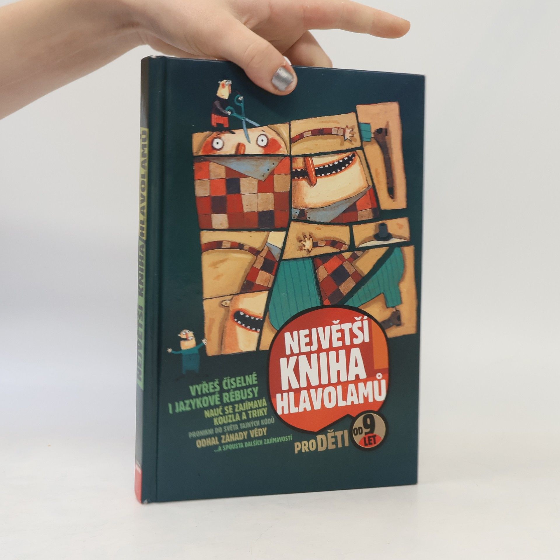 Kolektiv autorů Největší kniha hlavolamů pro děti od 9 let