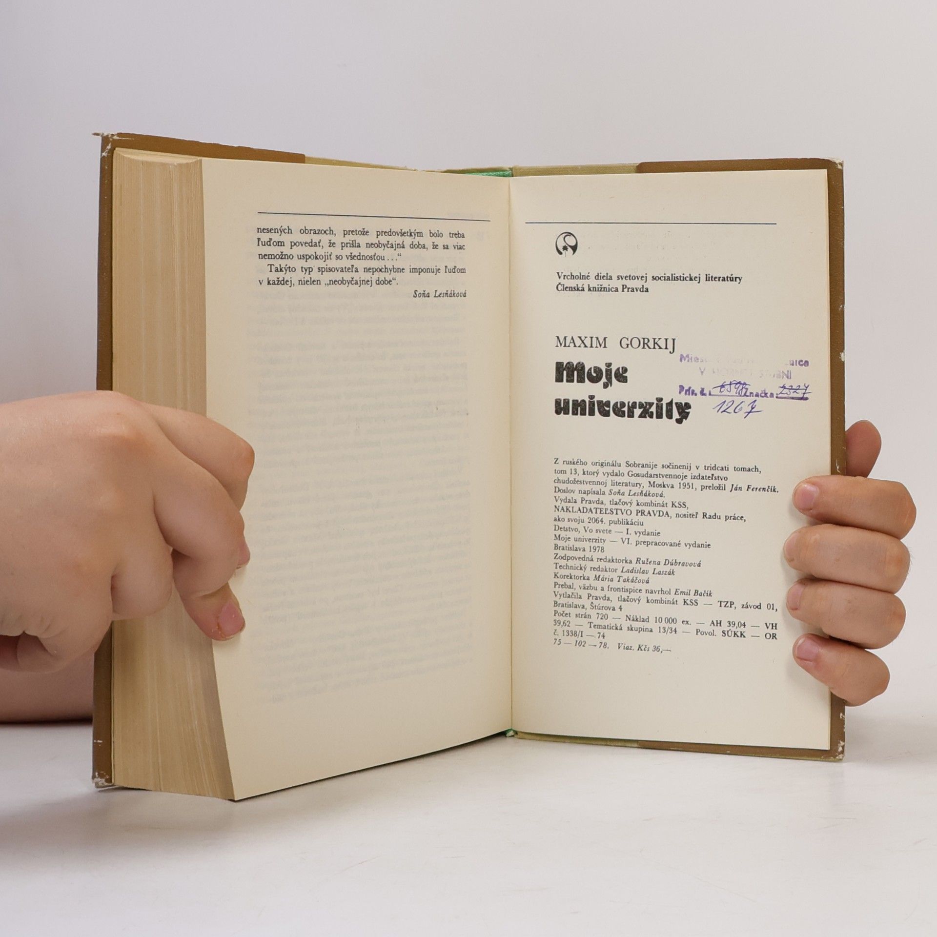 Maxim Gorki Moje univerzity