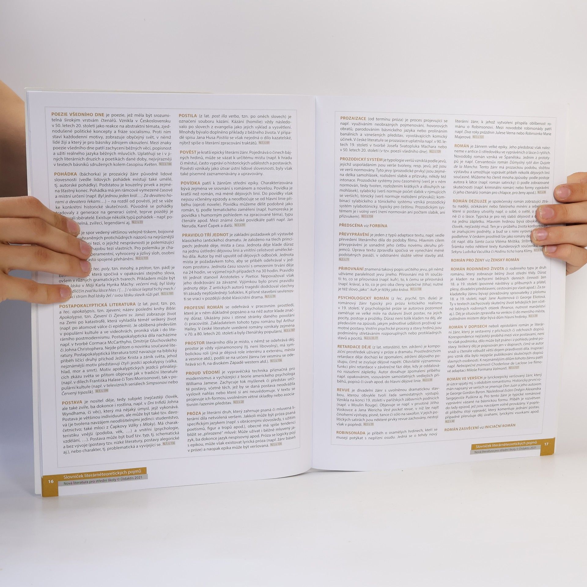 Lukáš Borovička Nová literatura pro střední školy. Přehled literárních pojmů a směrů