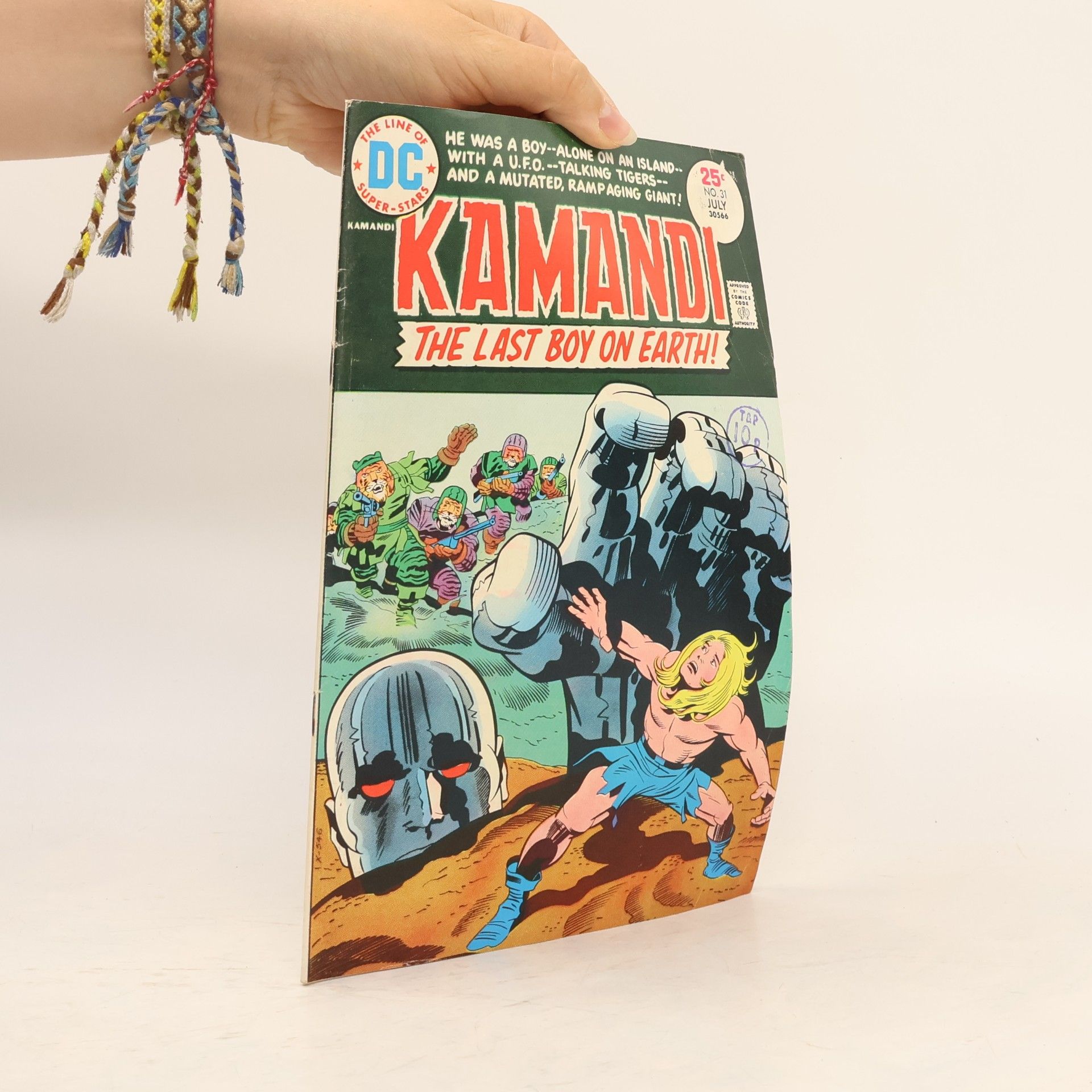 Kolektív autorov Kamandi: The Last Boy on Earth 31