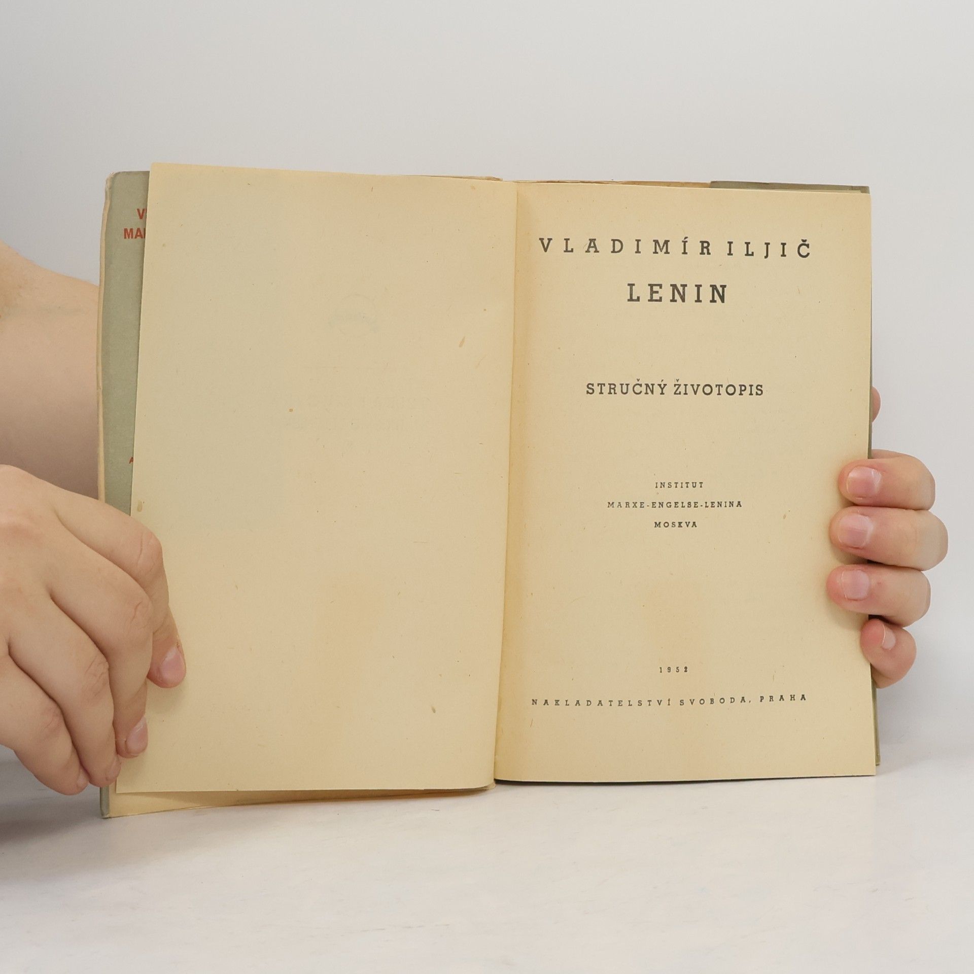 Vladimir Iľjič Lenin V. I. Lenin. Stručný životopis