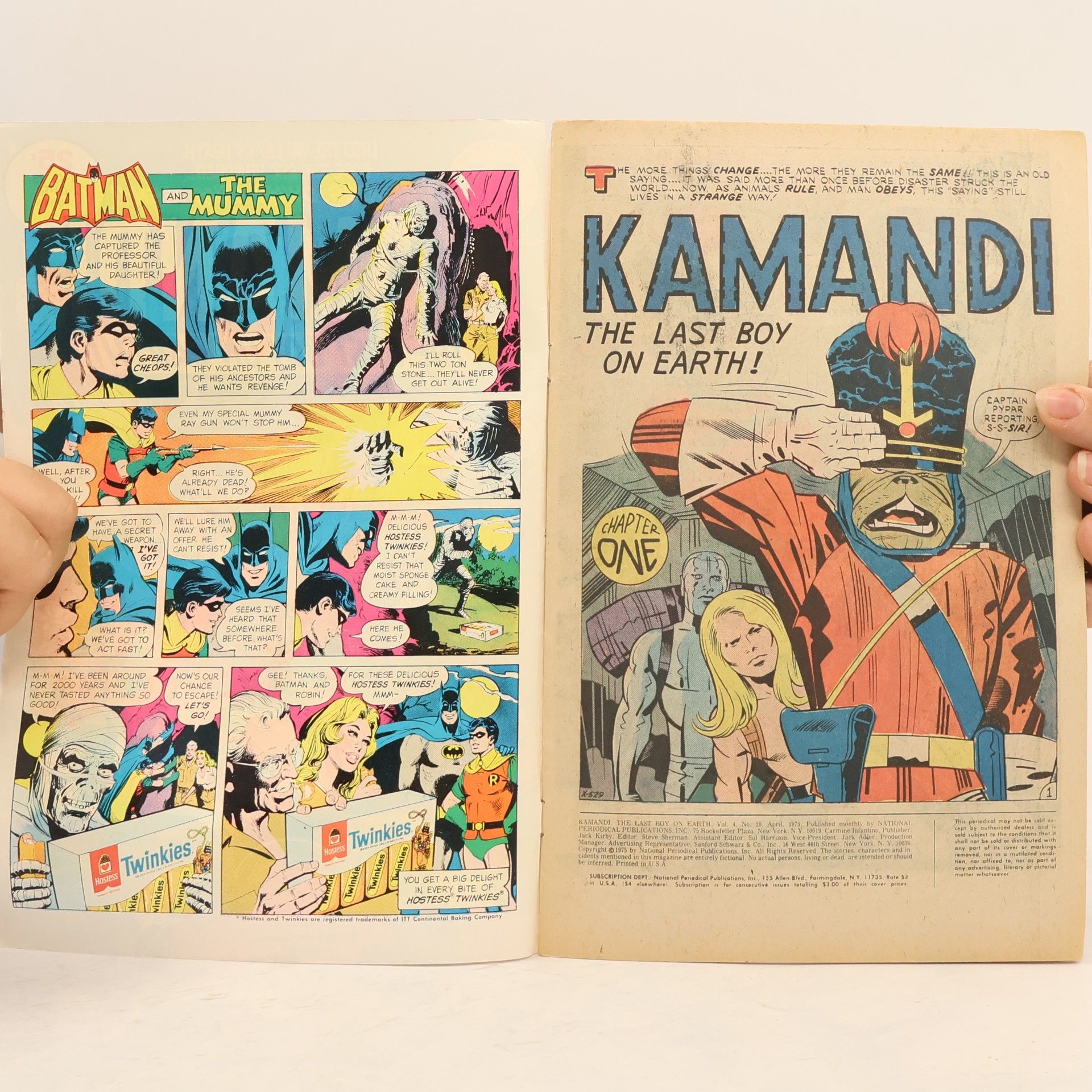 Kolektiv autorů Kamandi: The Last Boy on Earth 28.