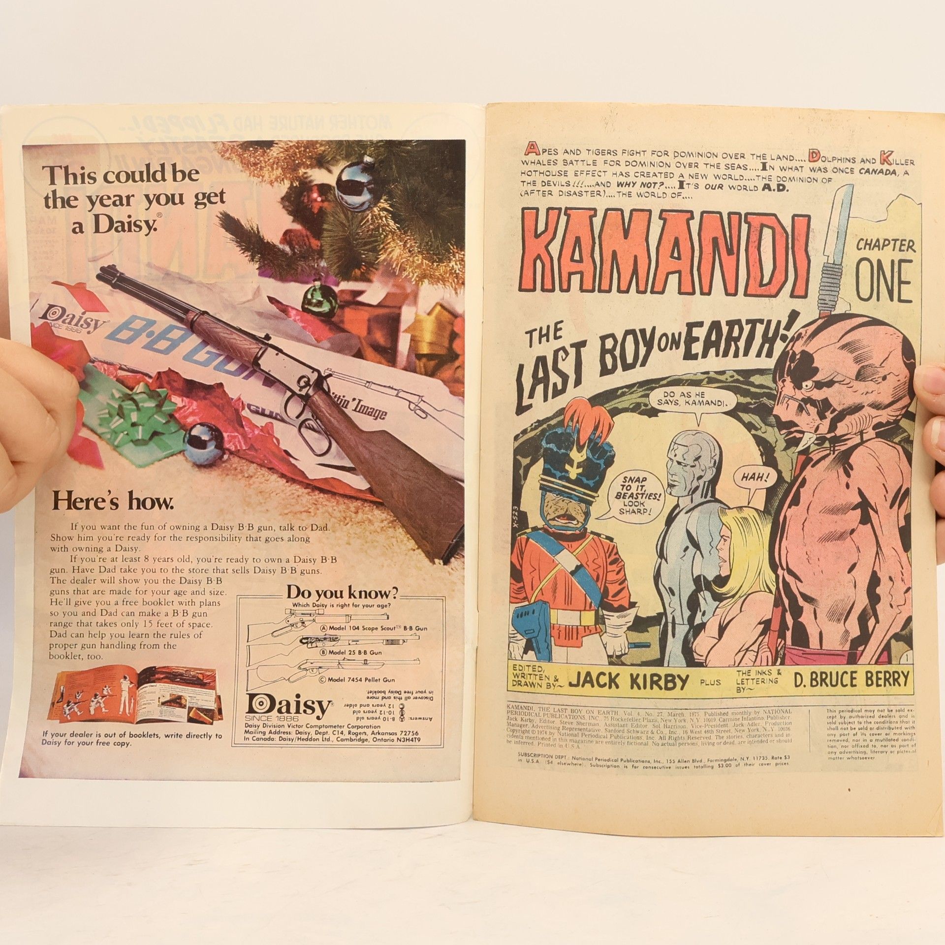 Kolektiv autorů Kamandi 27: The Last Boy on Earth