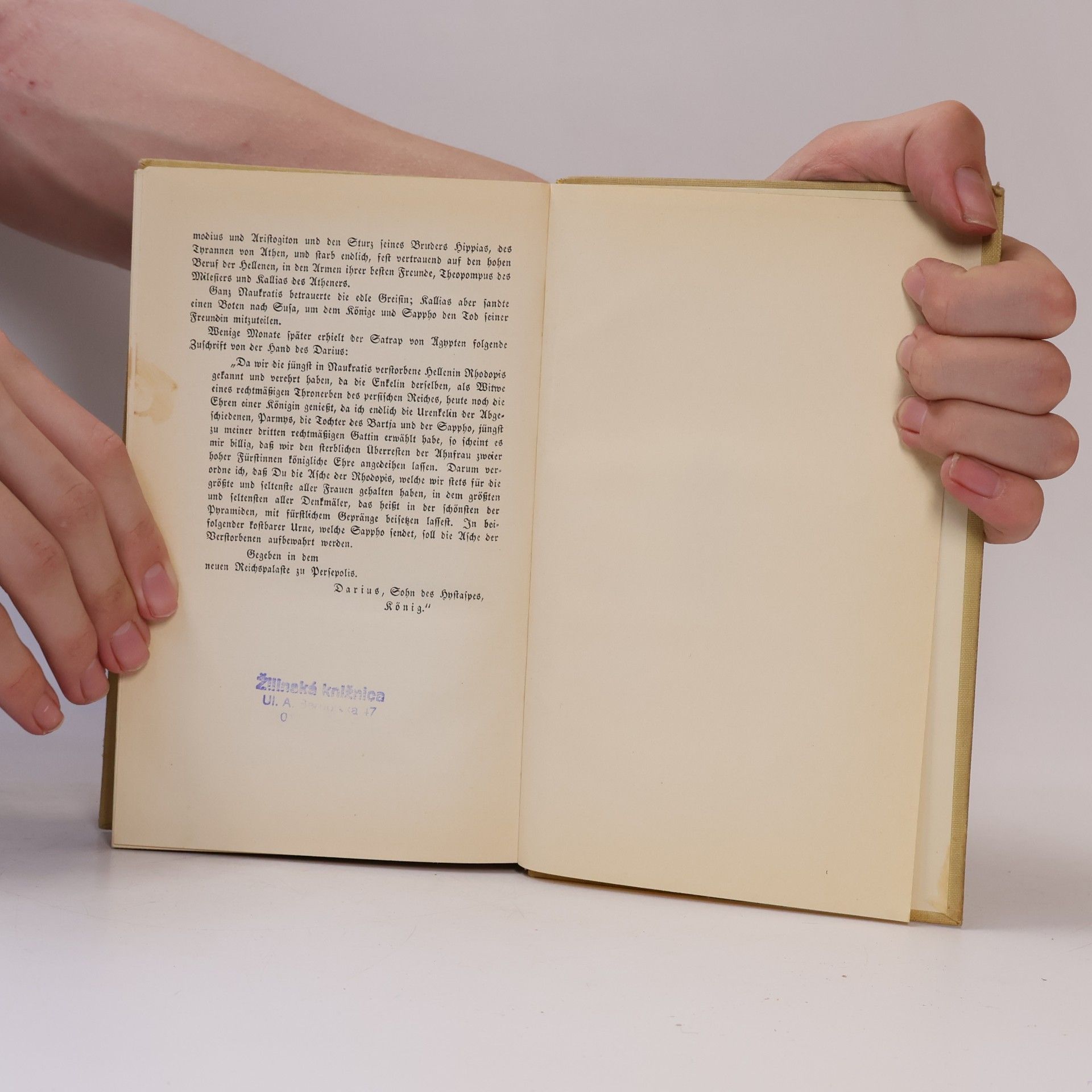 Georg Ebers Eine ägyptische Königstochter