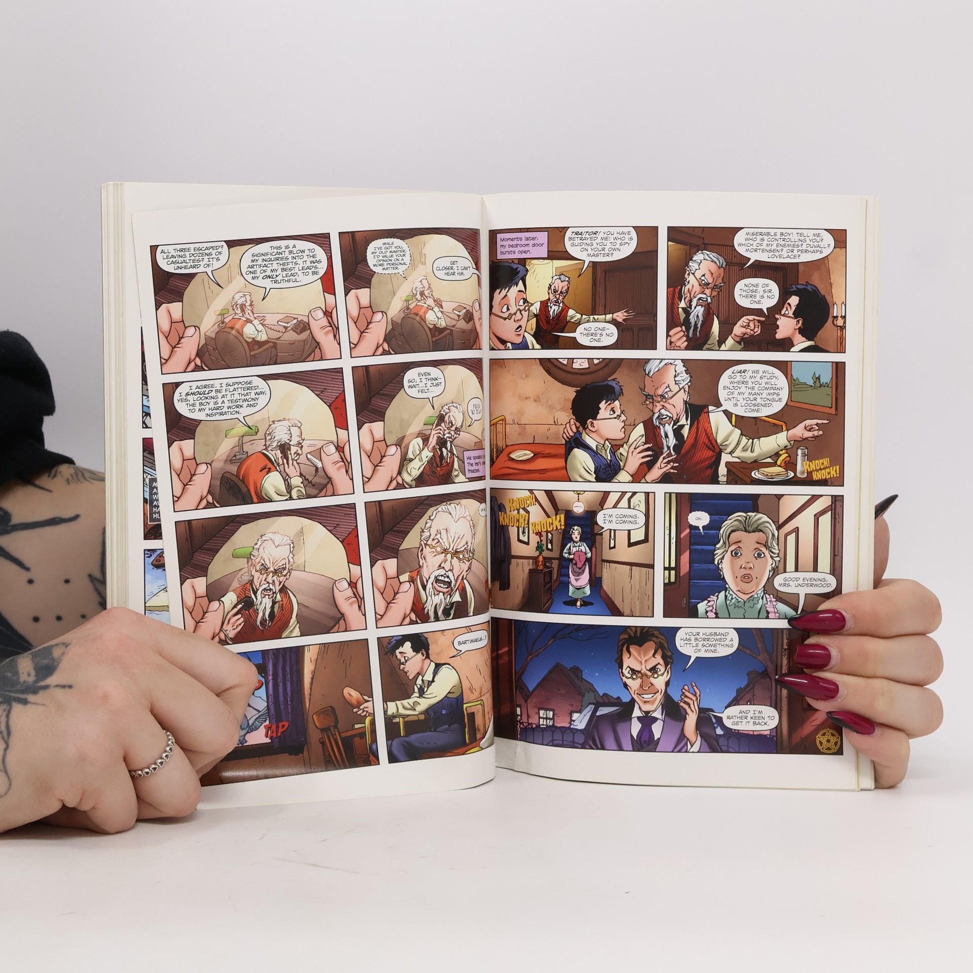 Jonathan Stroud The Amulet of Samarkand Graphic Novel