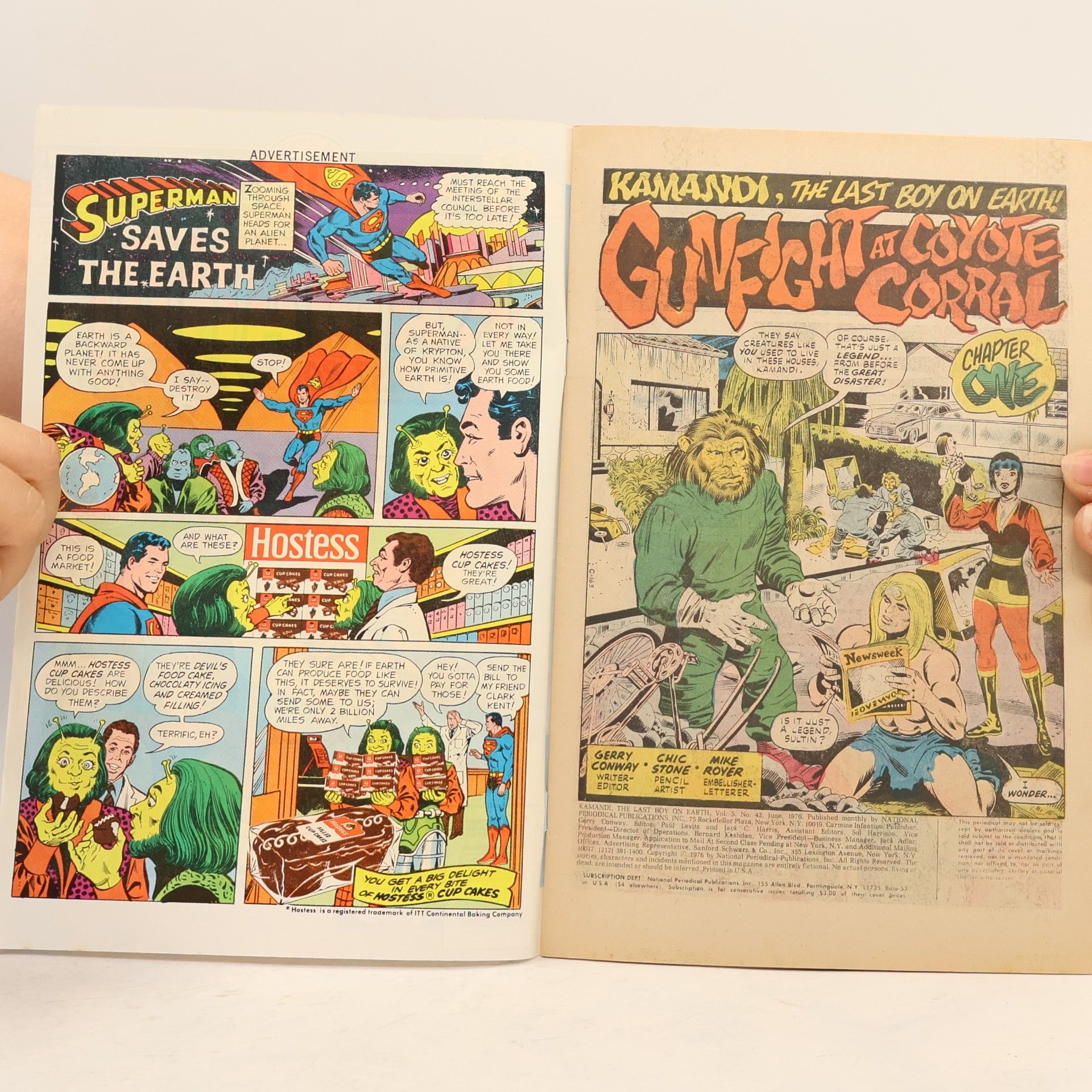 Autorenkollektiv Kamandi: The Last Boy on Earth 42.