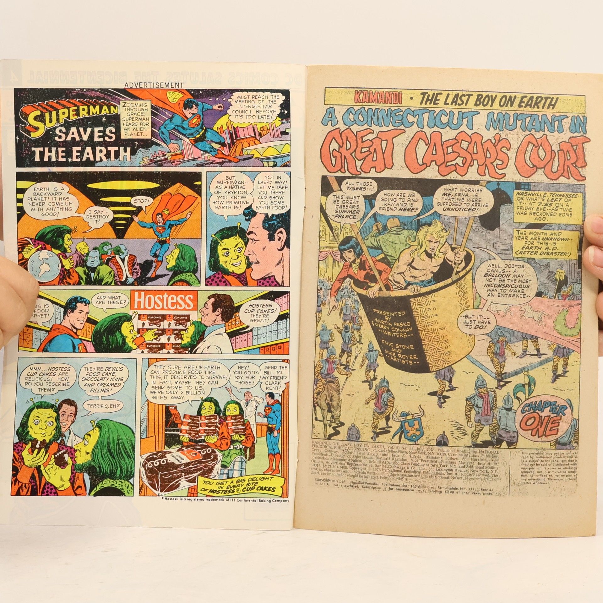 Kolektiv autorů Kamandi 43: The Last Boy on Earth