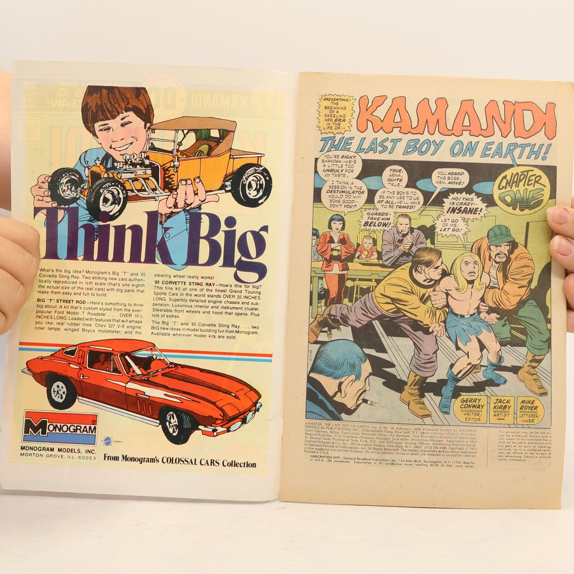 Kolektiv autorů Kamandi 38: The Last Boy on Earth