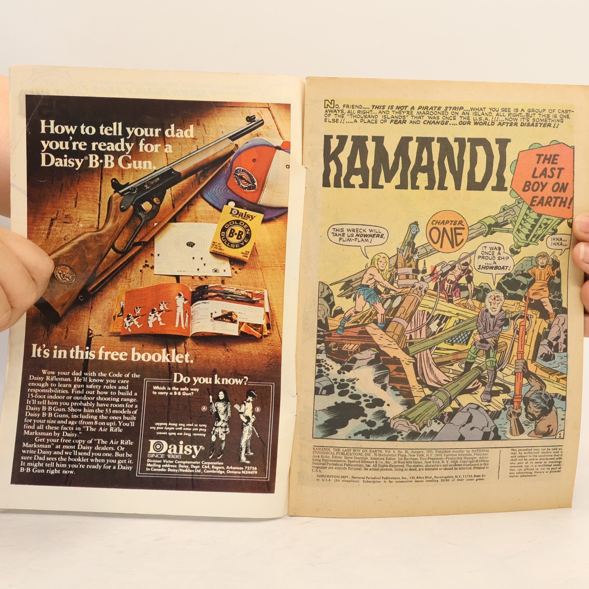 Collectif d'auteurs Kamandi Nr. 25. The Last Boy on Earth