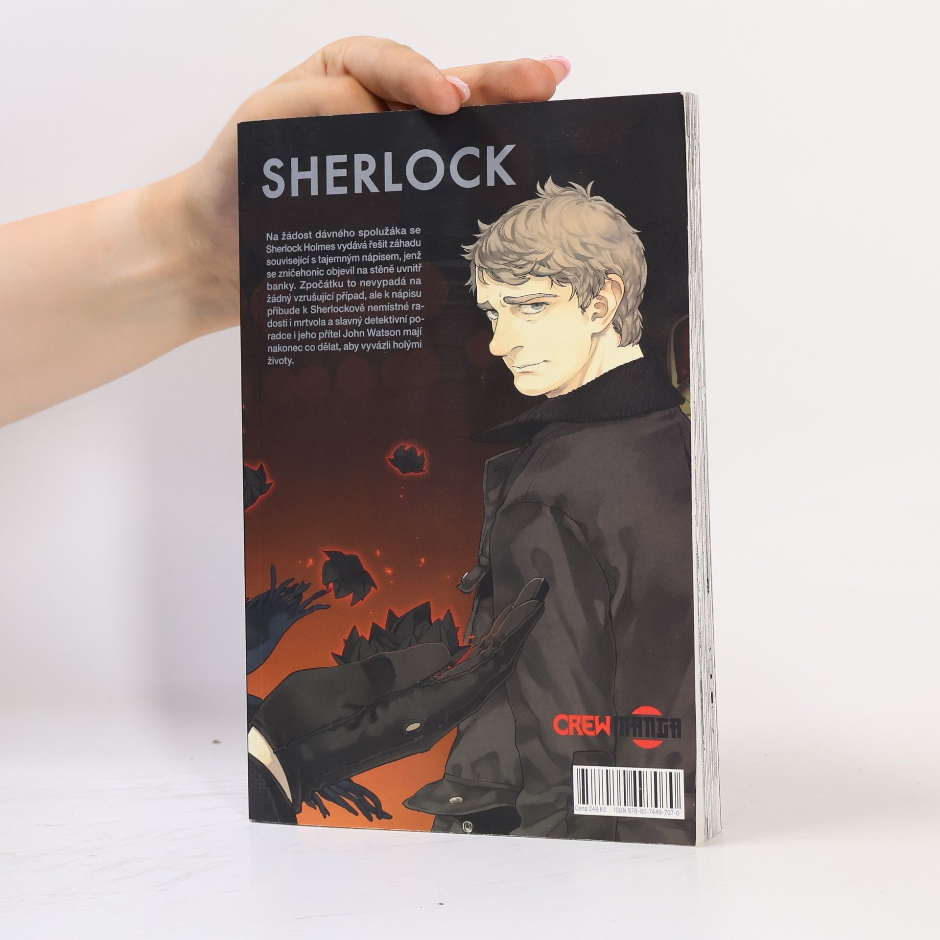 Steven Moffat Sherlock. Slepý bankéř