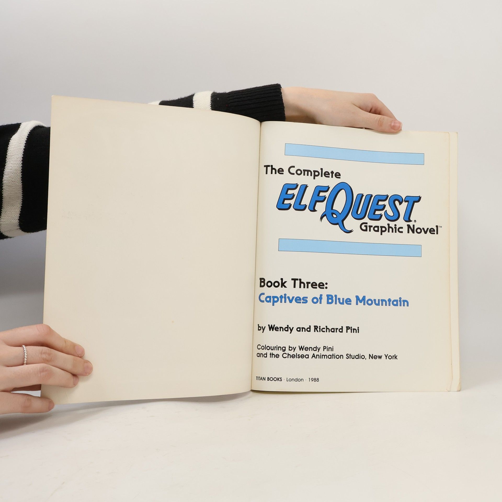 Wendy Pini The Complete ElfQuest Graphic Novel - 3: Captives of Blue Mountain