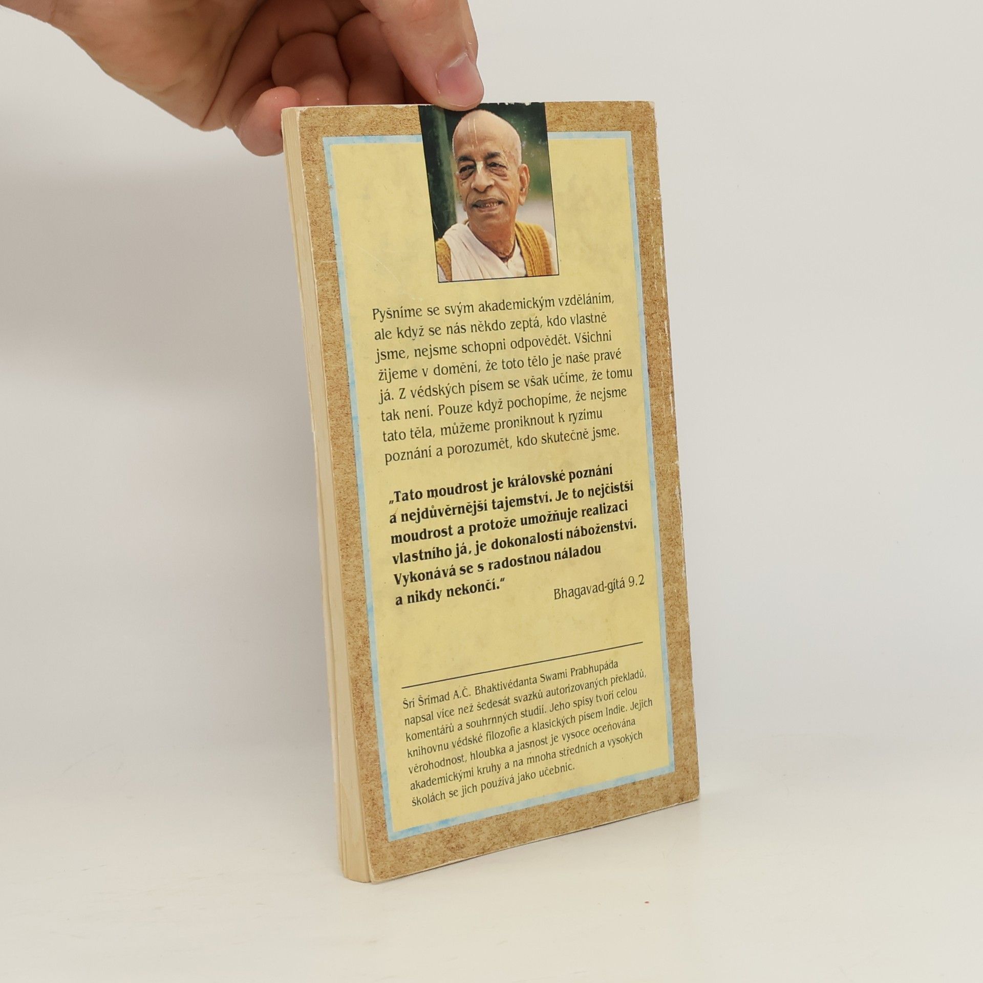 A. C. Bhaktivedanta Swami Prabhupada Rája vidyá. Královské poznání