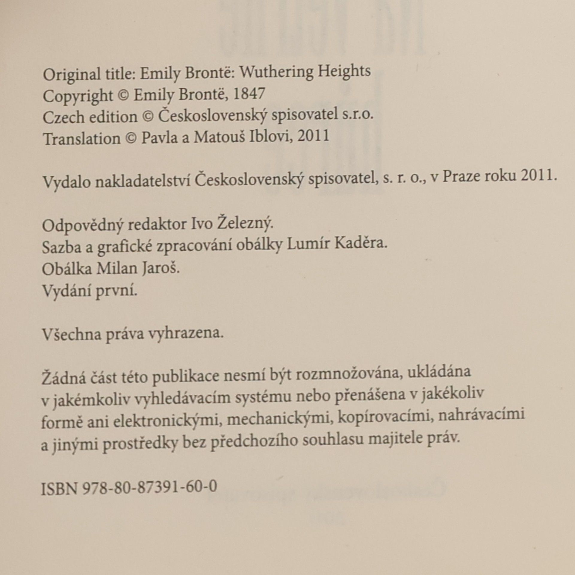 Emily Brontë Na větrné hůrce