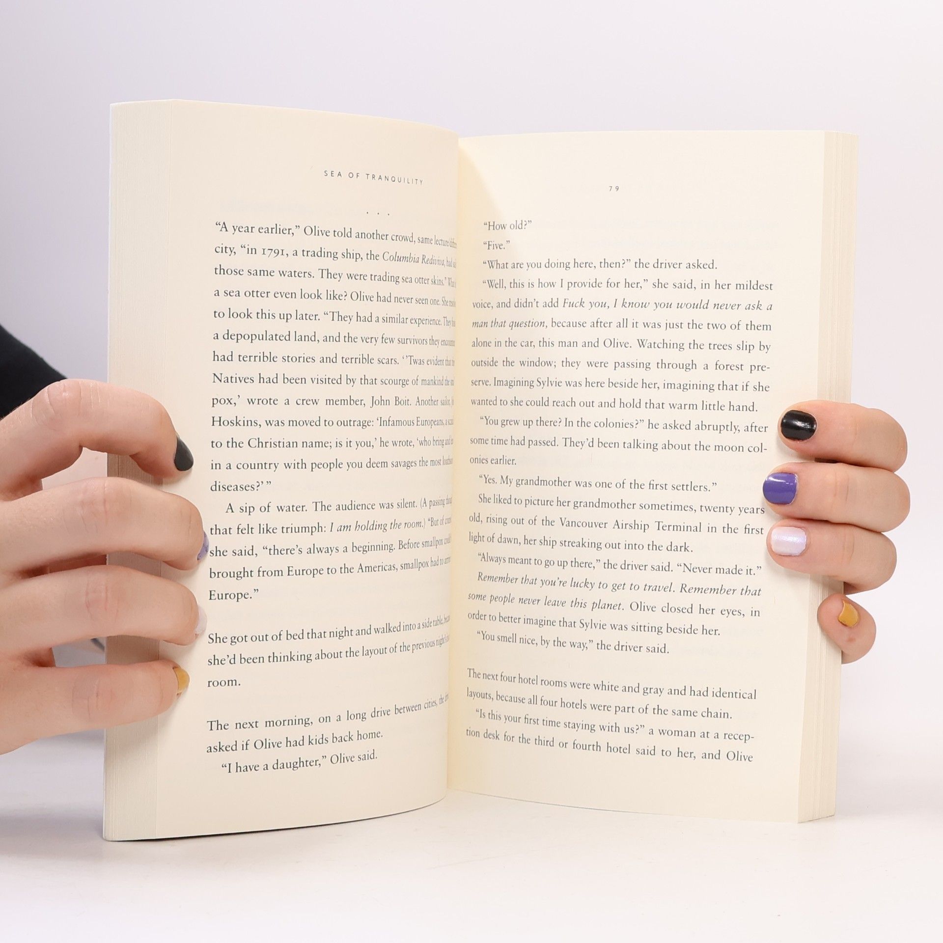Emily St. John Mandel Sea of Tranquility : a novel