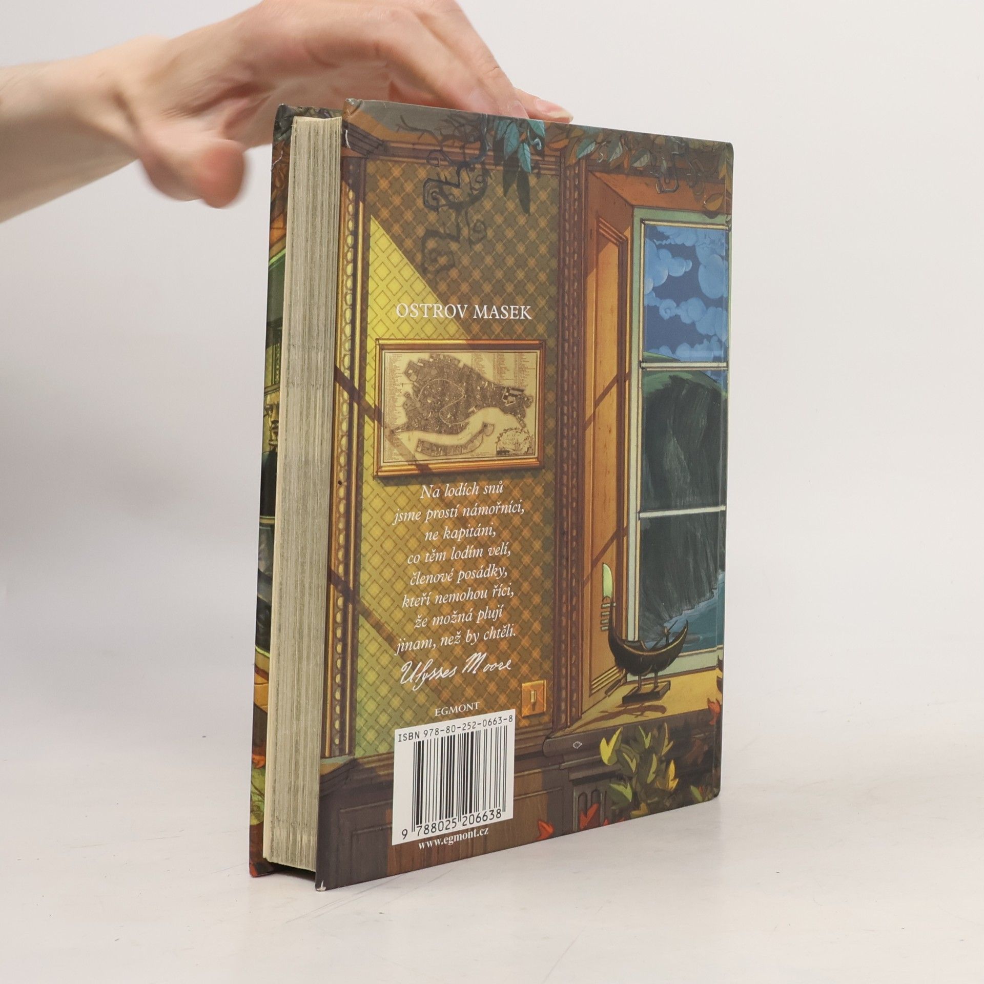 Pierdomenico Baccalario Ulysses Moore. Ostrov masek. 4. díl