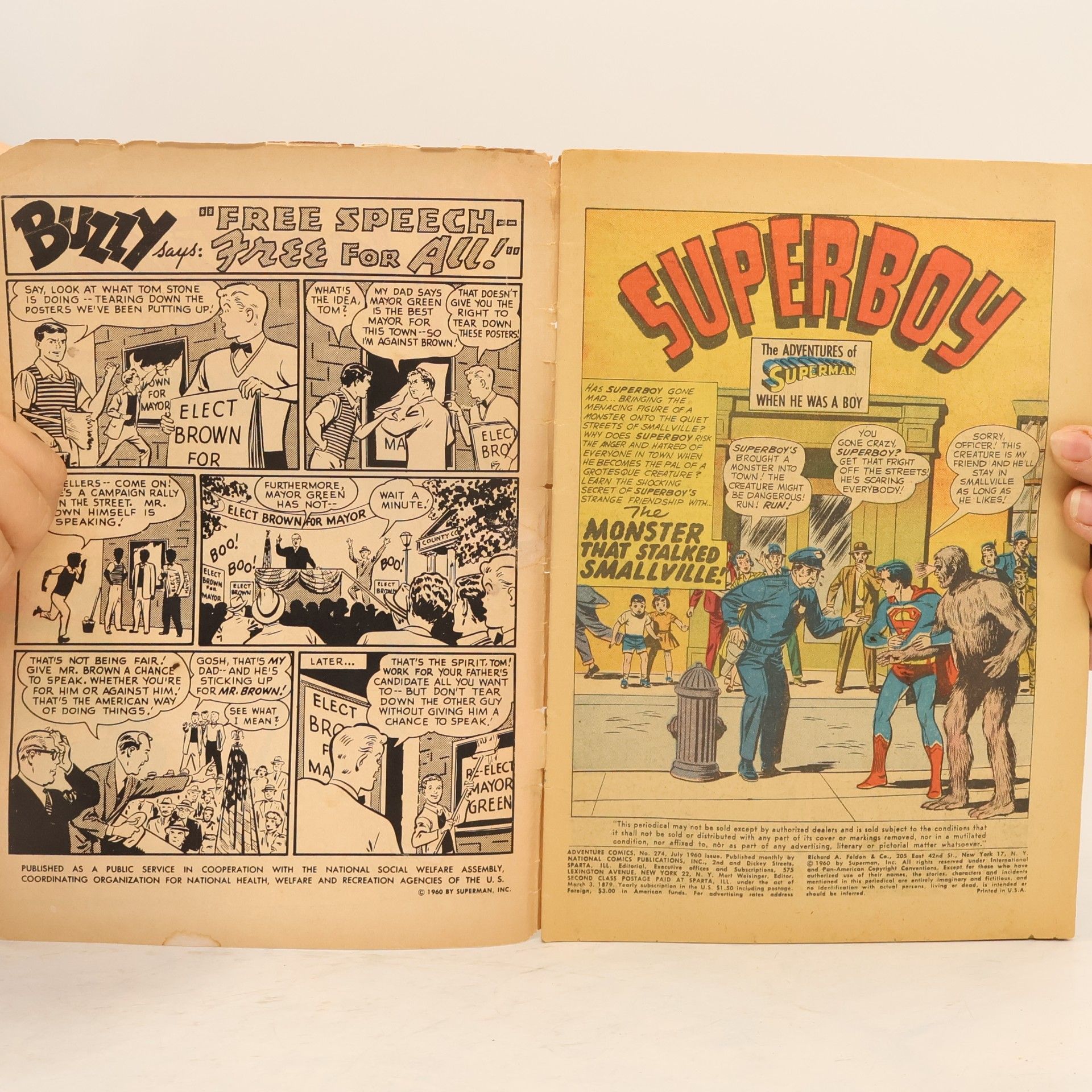 Autorenkollektiv Adventure Comics Nr. 274