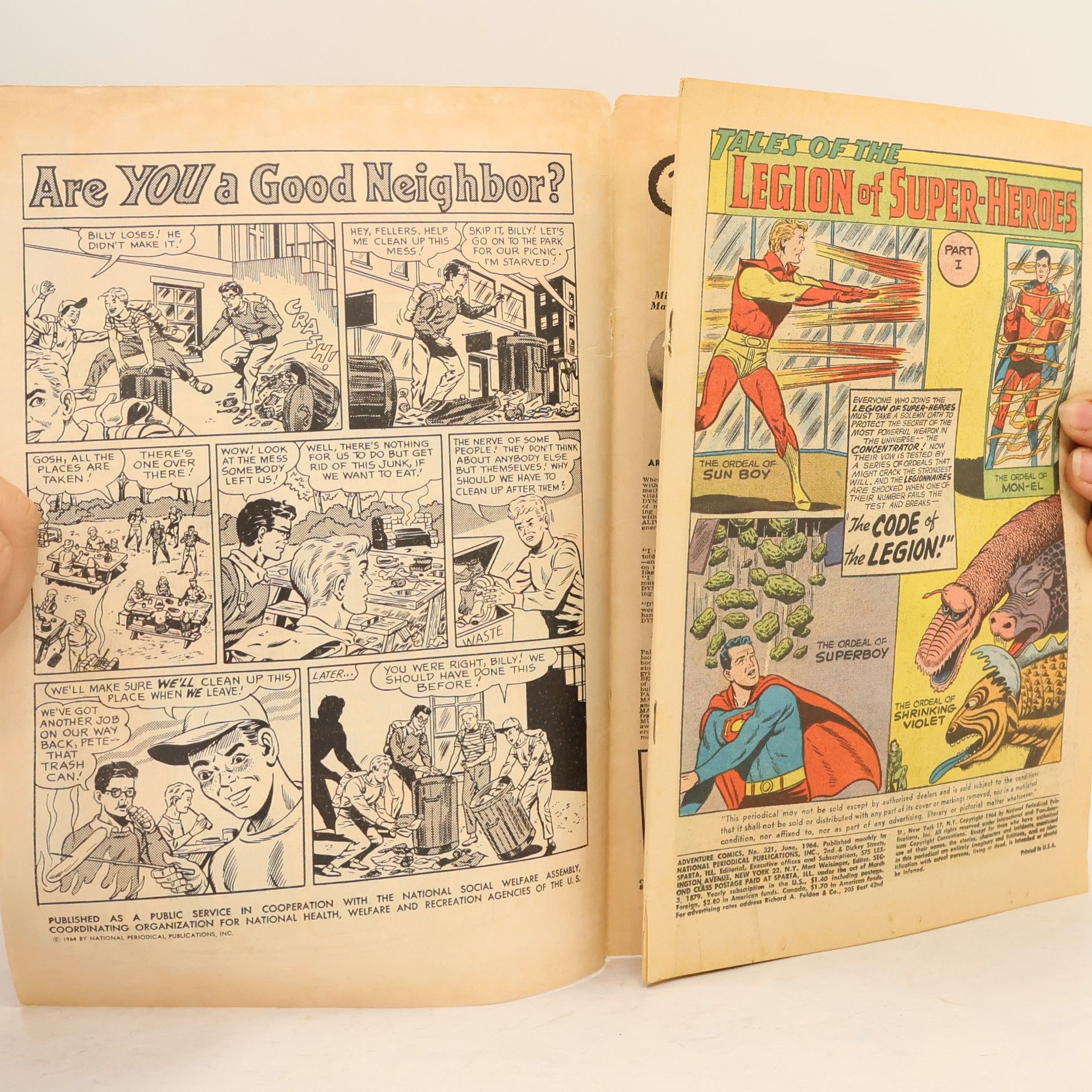 Collectif d'auteurs Adventure Comics Nr. 321