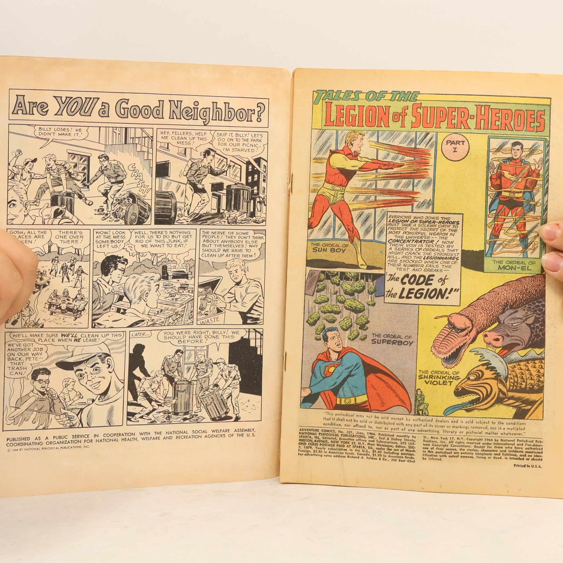 Collectif d'auteurs Adventure Comics Nr. 321