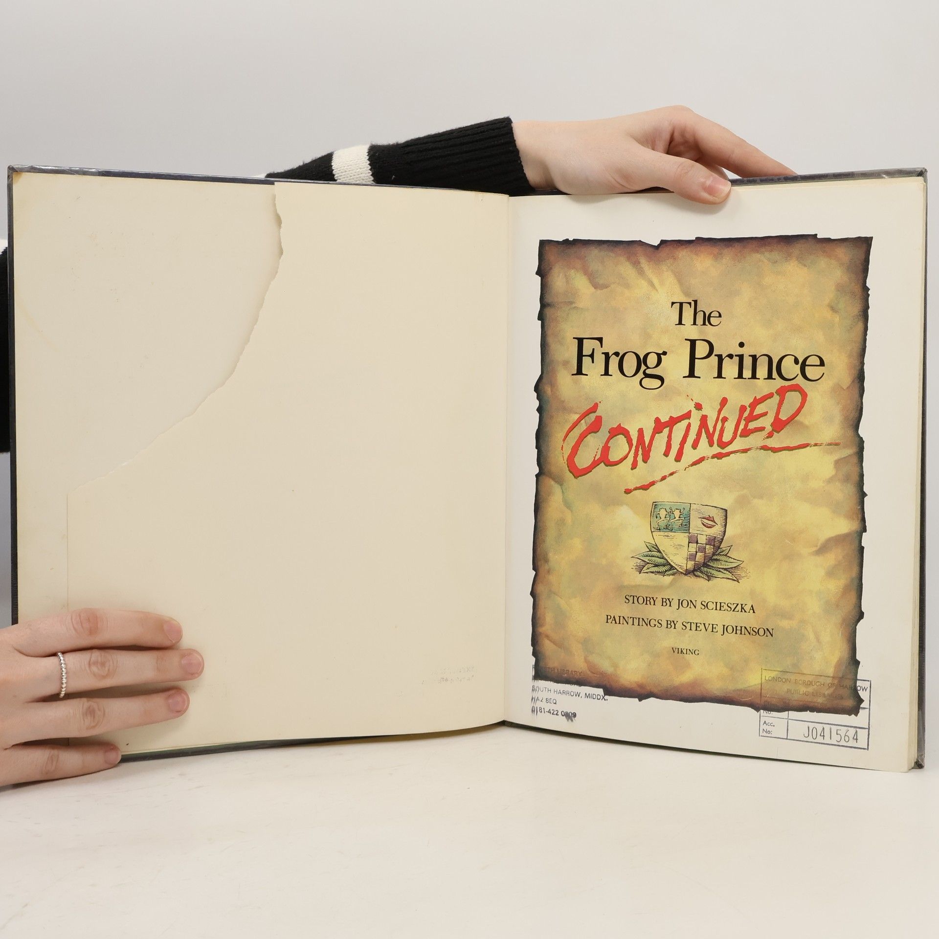 Jon Scieszka The Frog Prince Continued