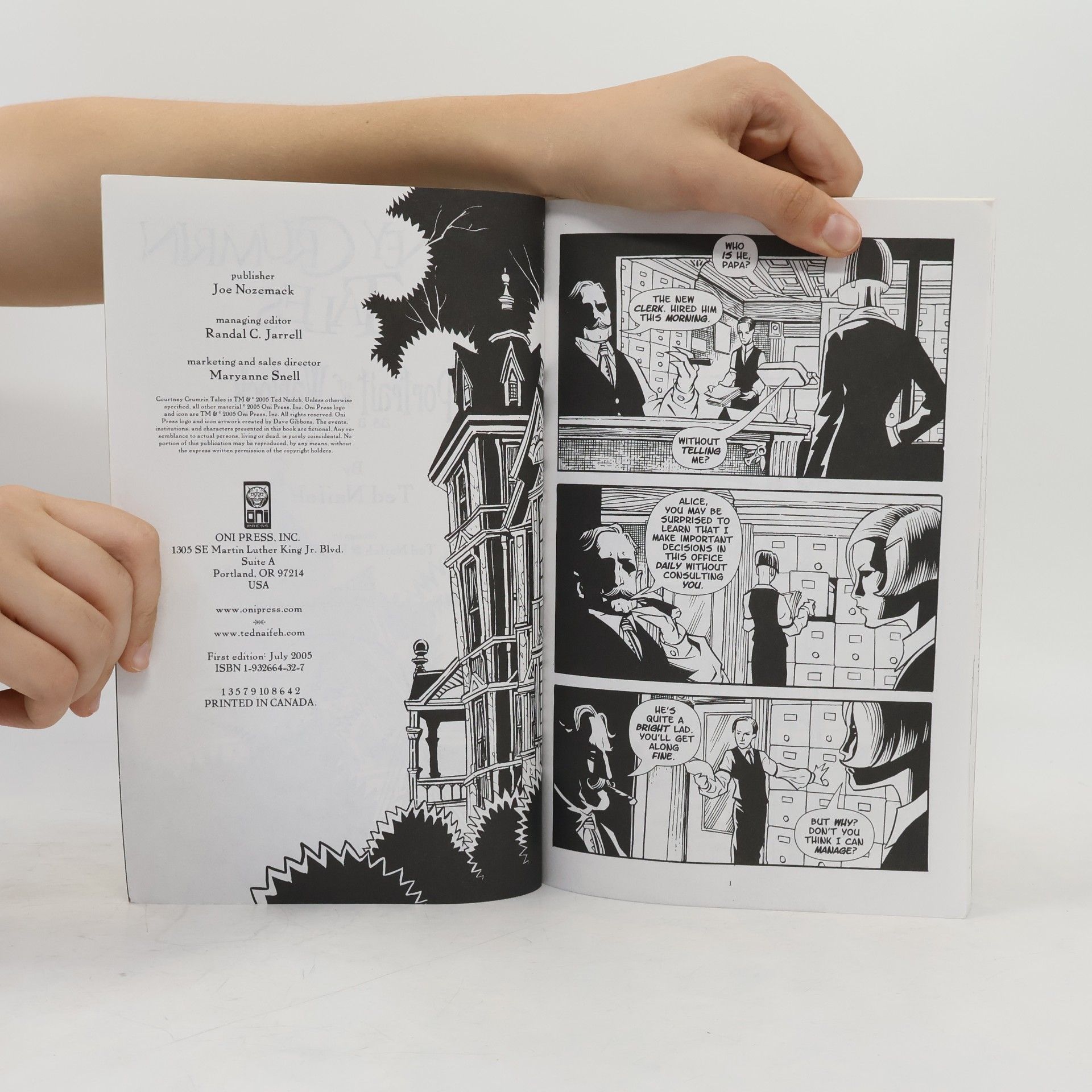 Ted Naifeh Courtney Crumrin Tales