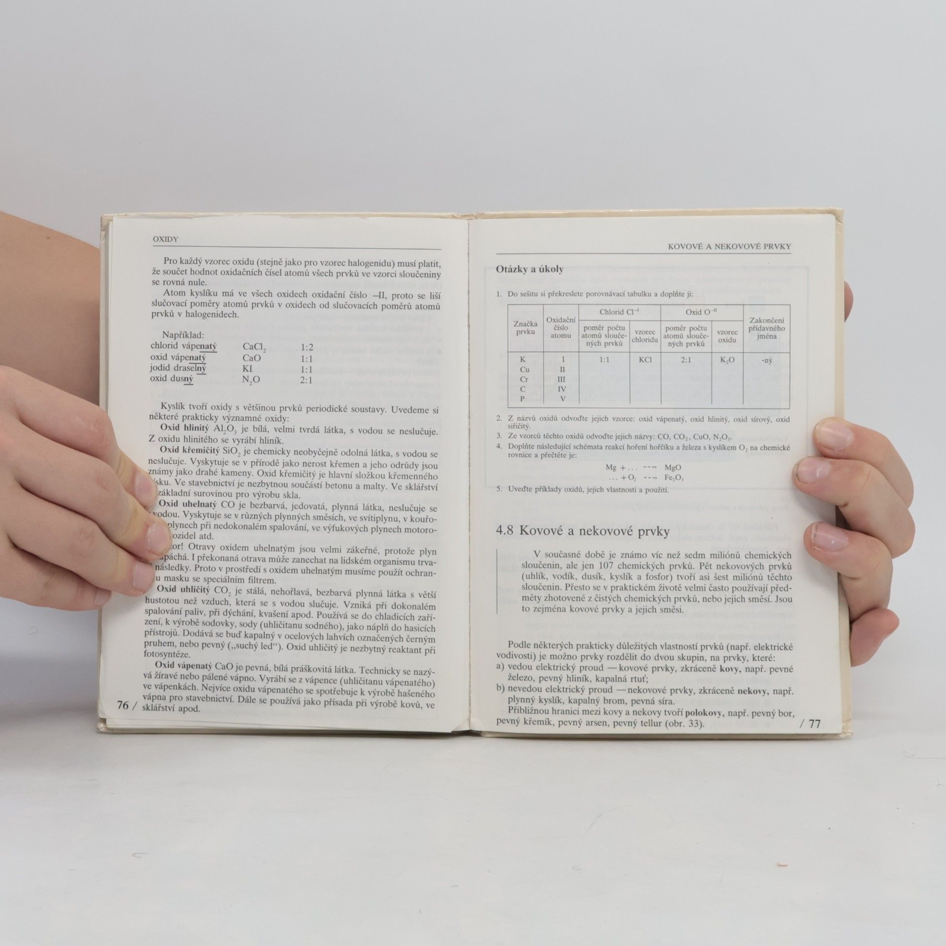 Autorenkollektiv Chemie pro sedmý ročník základní školy