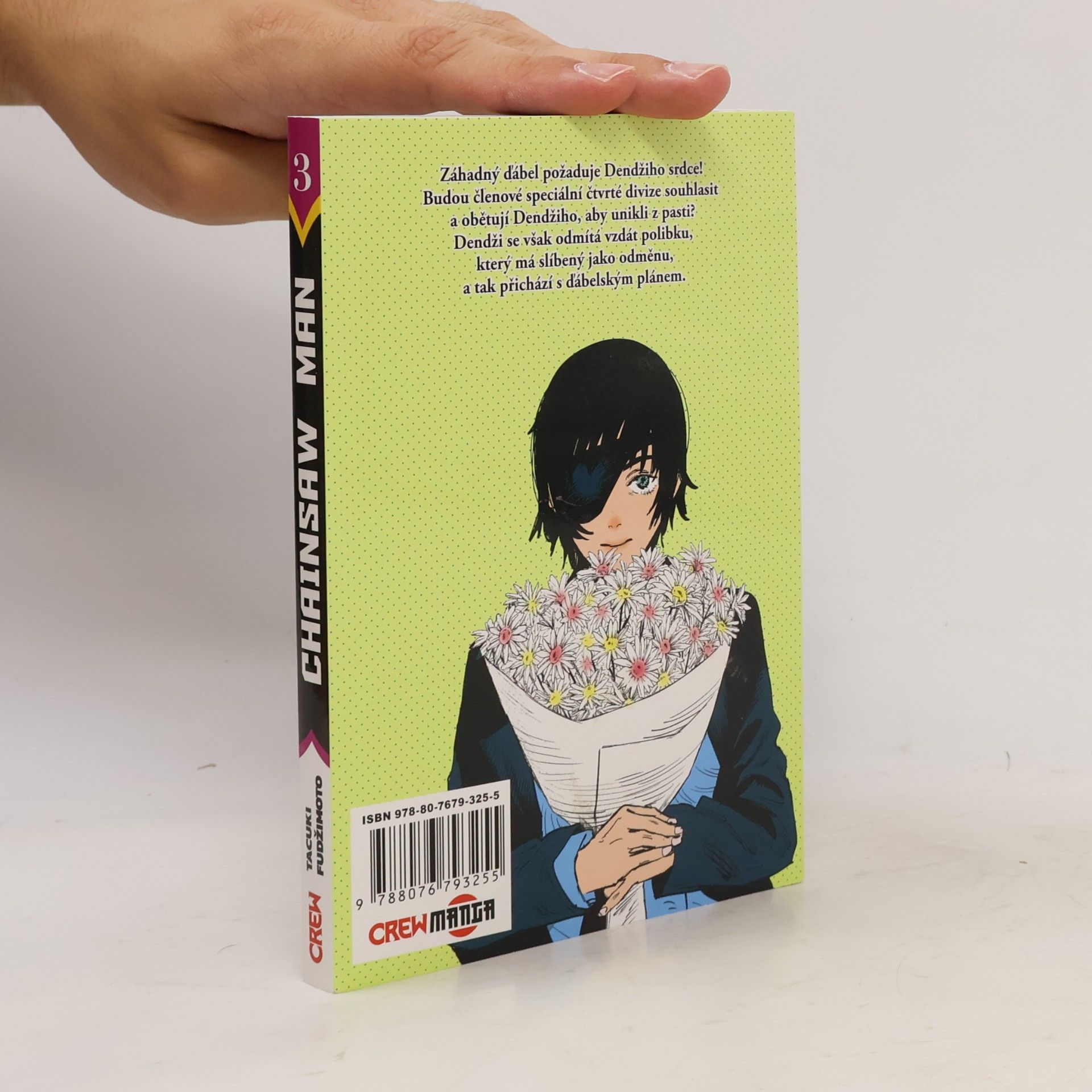 Tatsuki Fujimoto Chainsaw man 3. Zabít Dendžiho