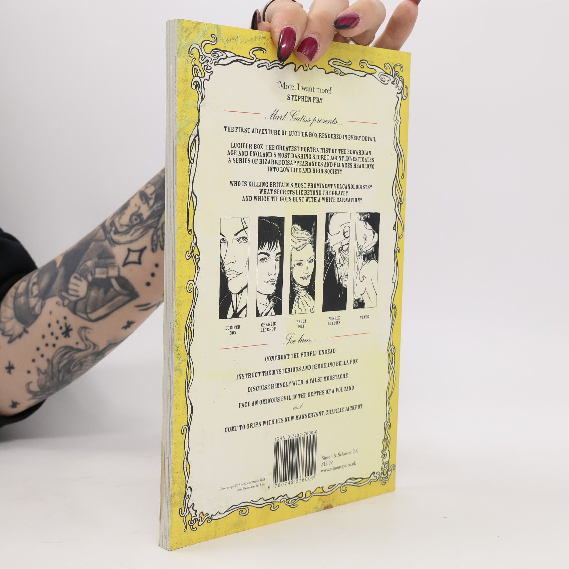 Ian Bass Lucifer Box - 1: The Vesuvius Club Graphic Novel