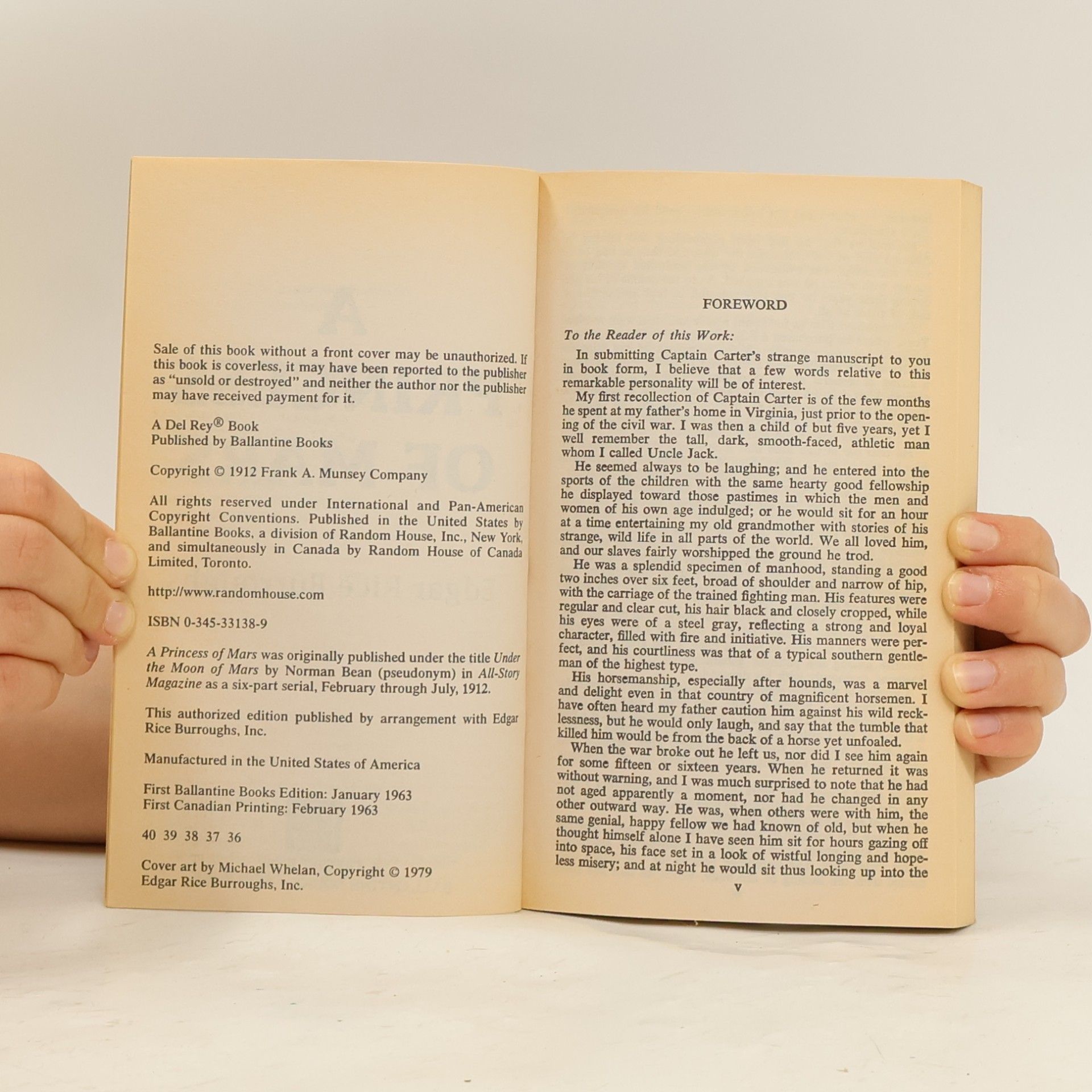 Edgar Rice Burroughs The Martian Tales of Edgar Rice Burroughs - 1: A Princess of Mars