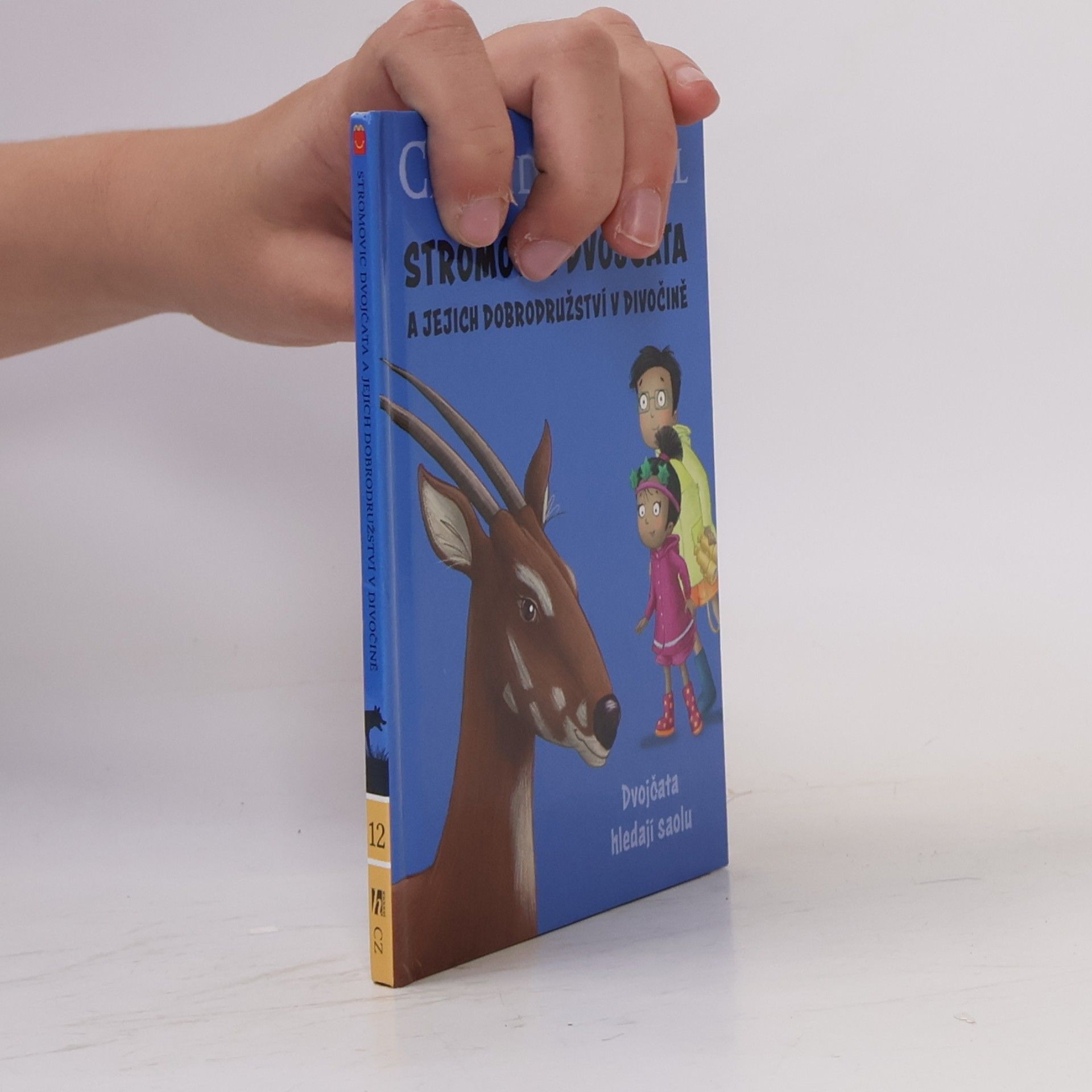 Cressida Cowell Stromovic dvojčata a jejich dobrodružství v divočině. Dvojčata hledají saolu