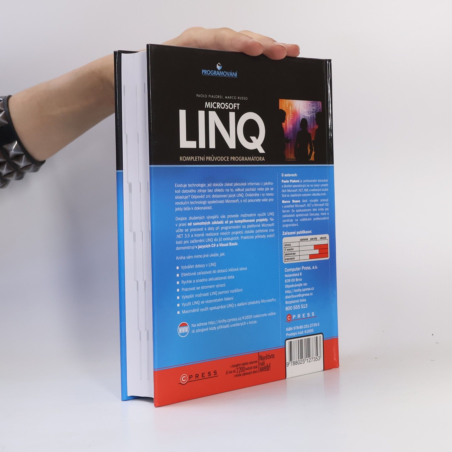 Paolo Pialorsi Microsoft LINQ: Kompletní průvodce programátora