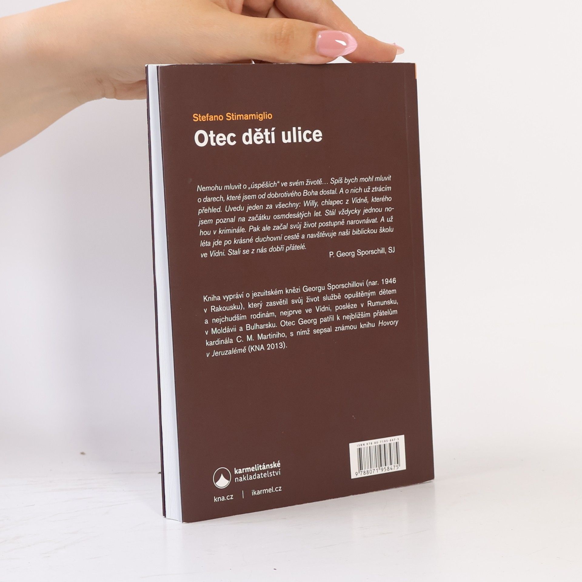 Stefano Stimamiglio Otec dětí ulice