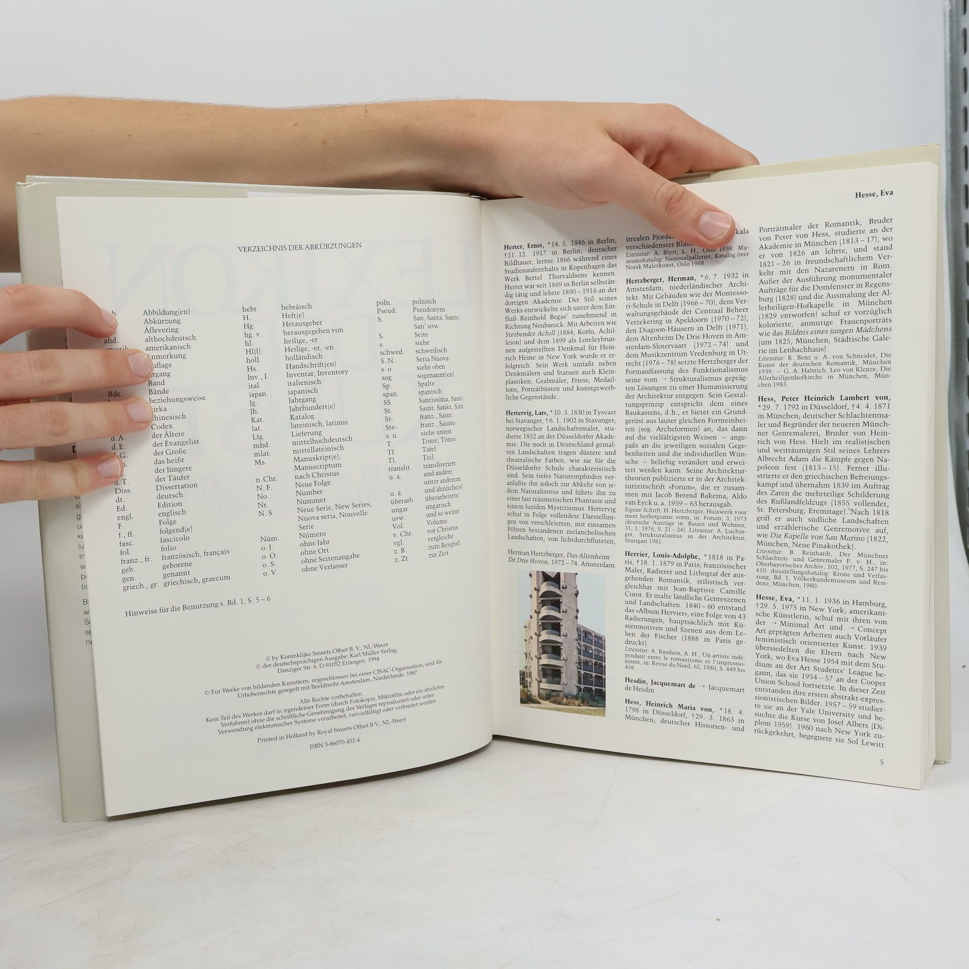 Autorenkollektiv Lexikon der Kunst 6. Hert-Klap