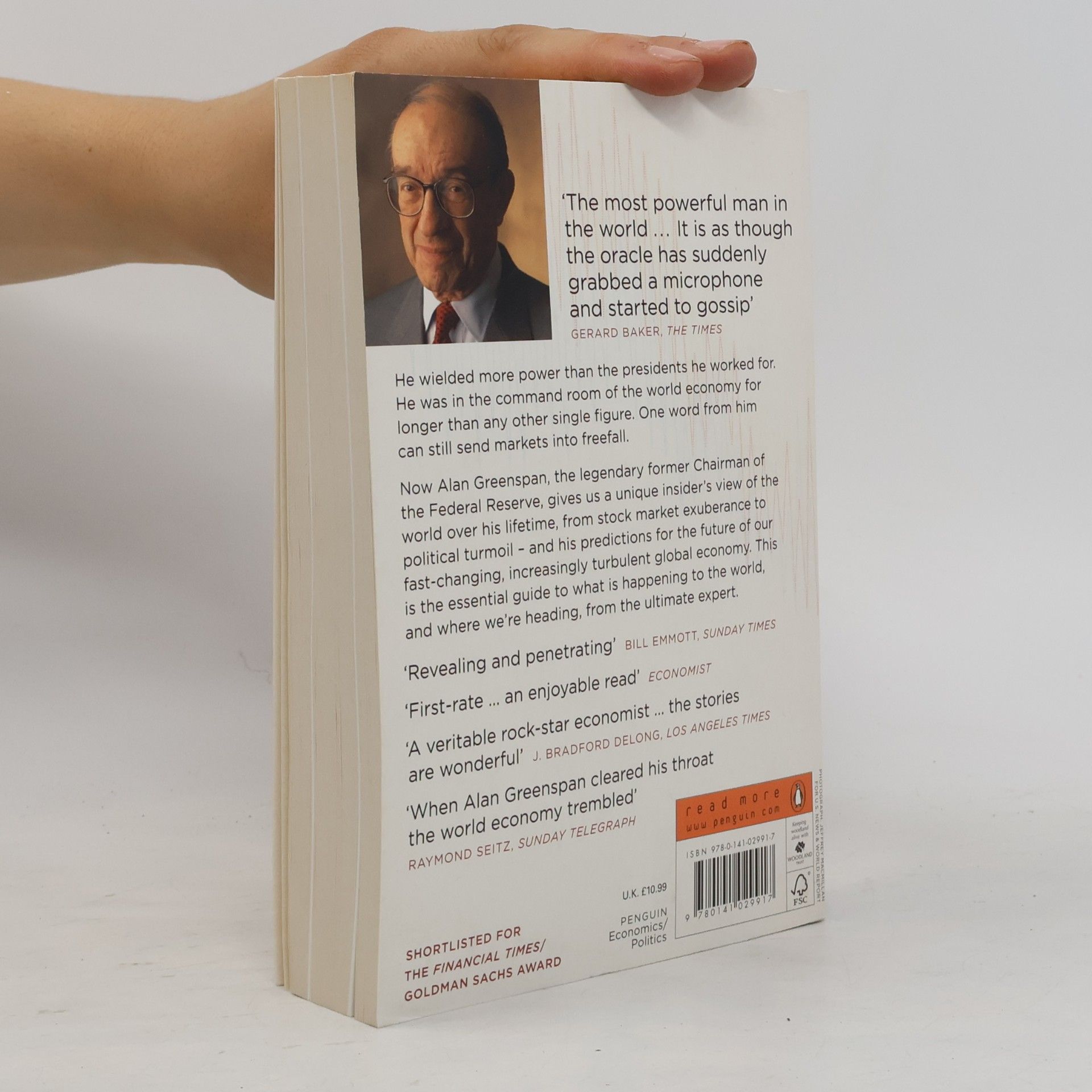 Alan Greenspan The age of turbulence : adventures in a new world