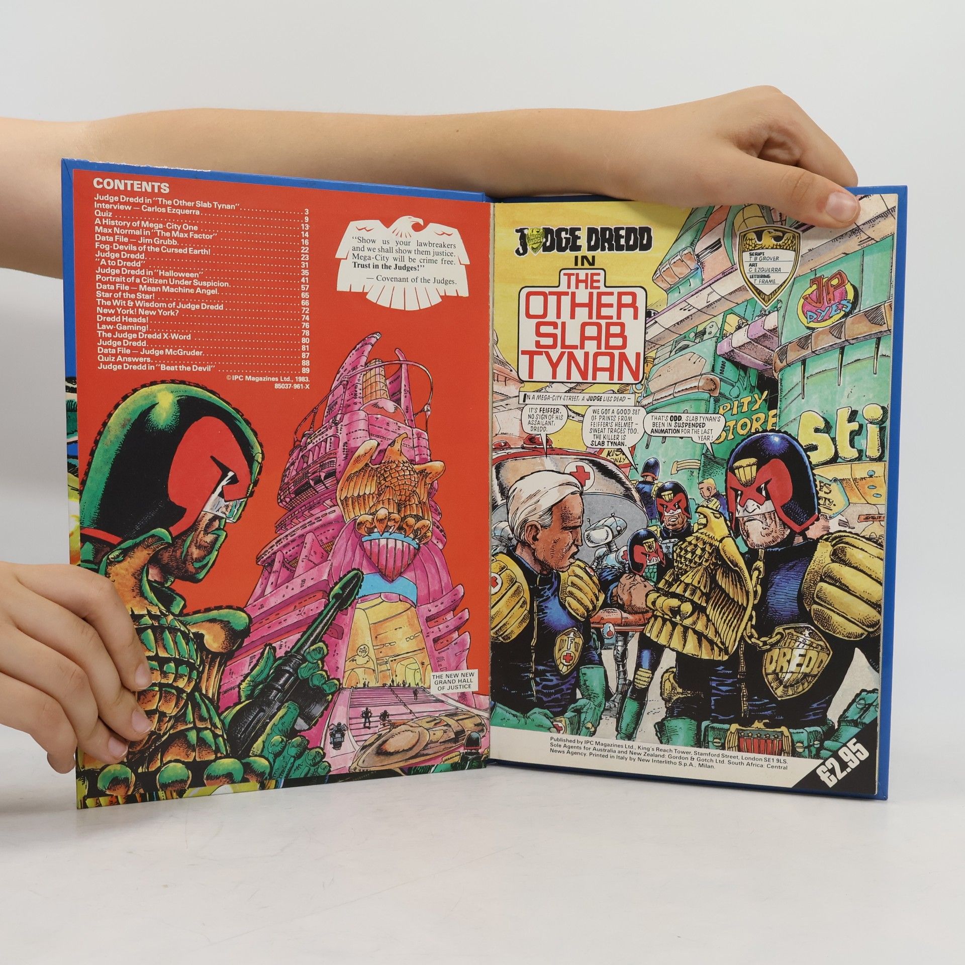 John Wagner Judge Dredd Annual 1984