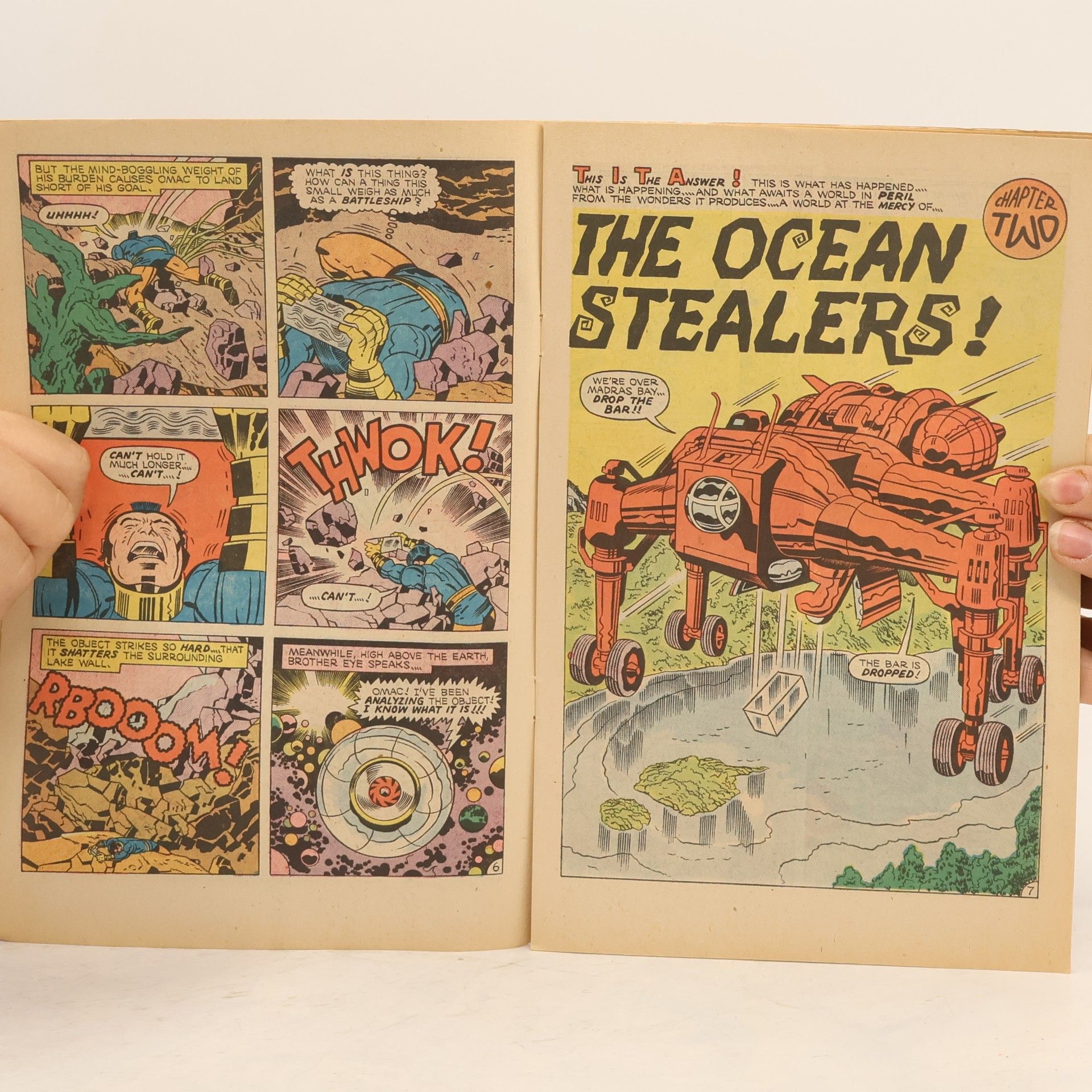 Jack Kirby Omac 7.