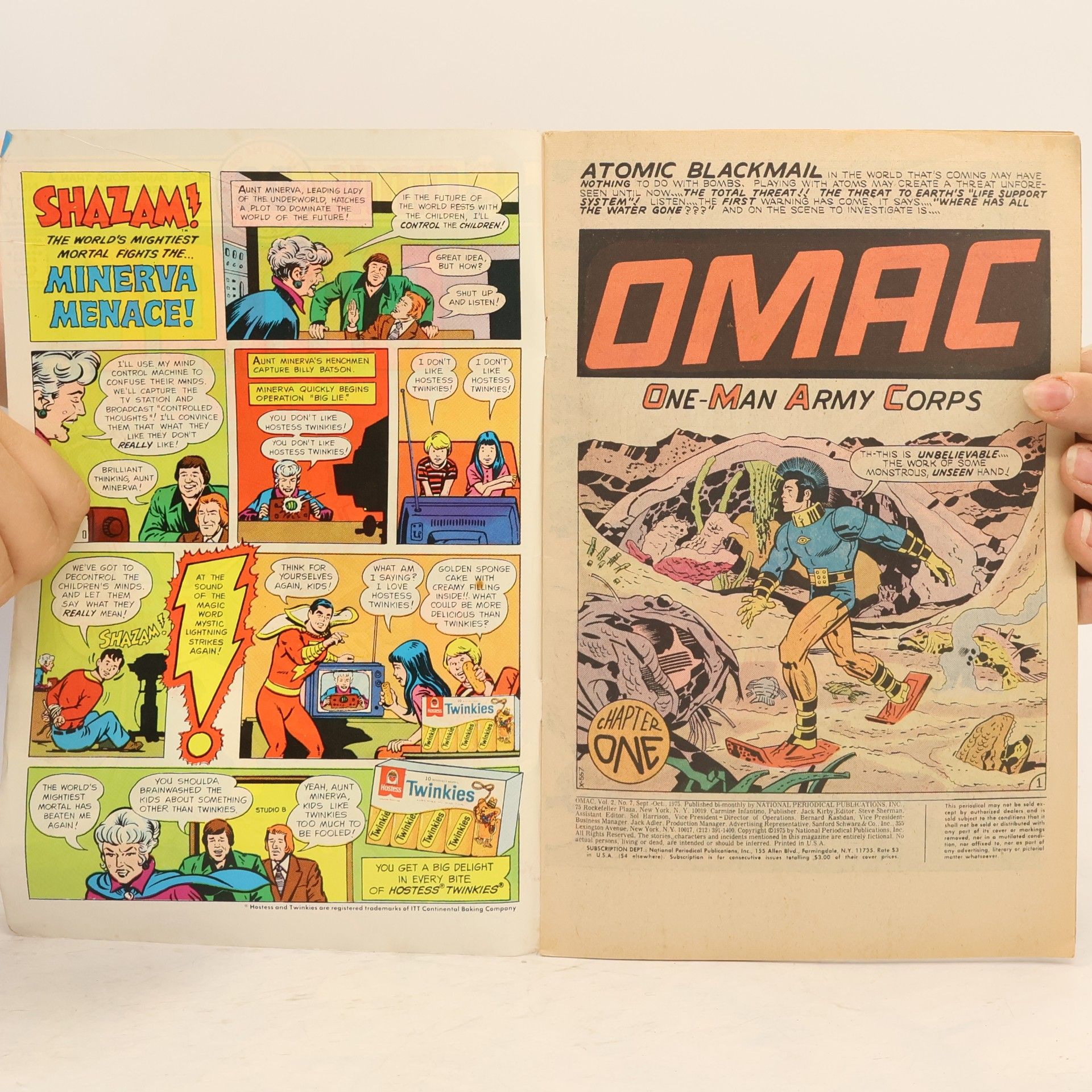 Jack Kirby Omac 7.