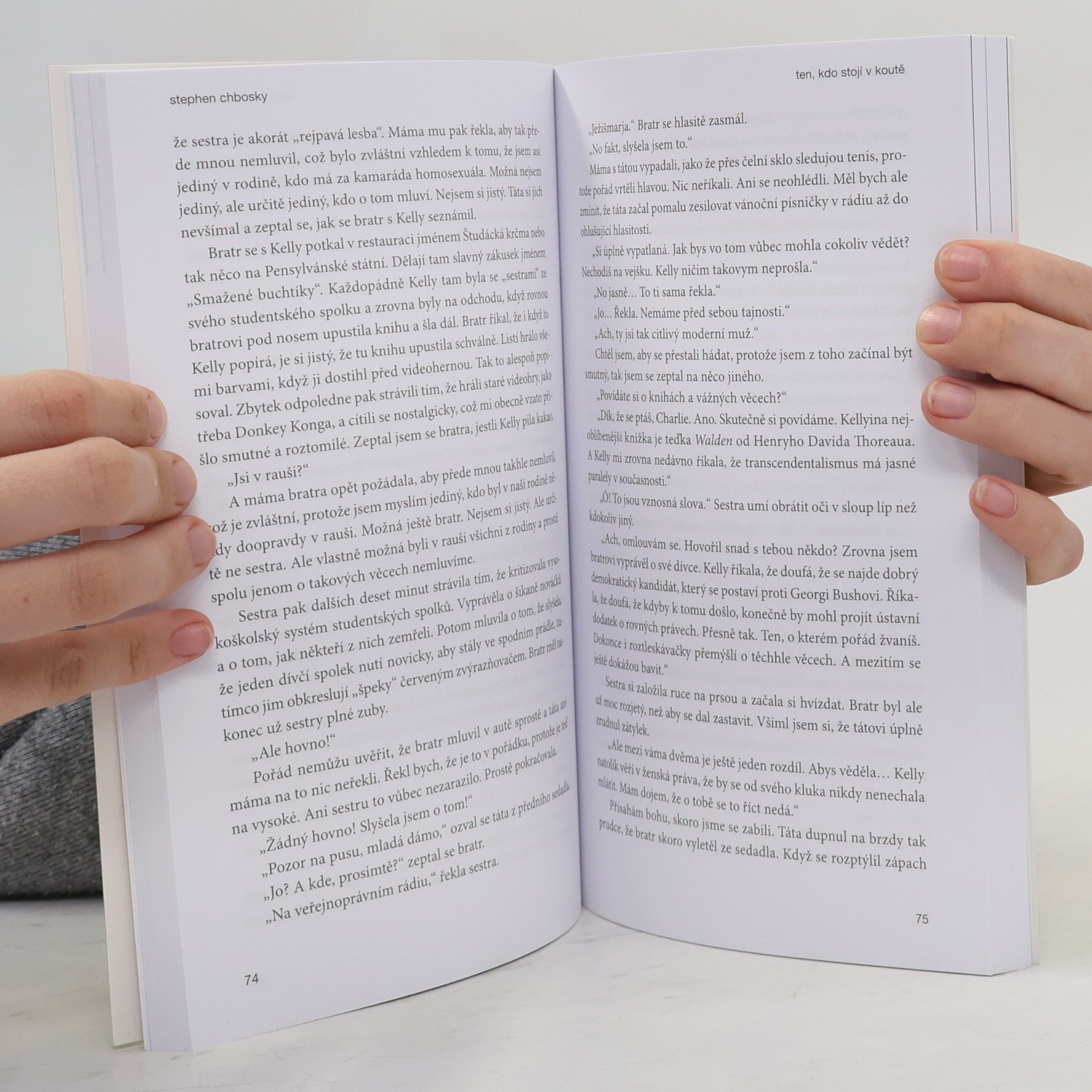 Stephen Chbosky Ten, kdo stojí v koutě