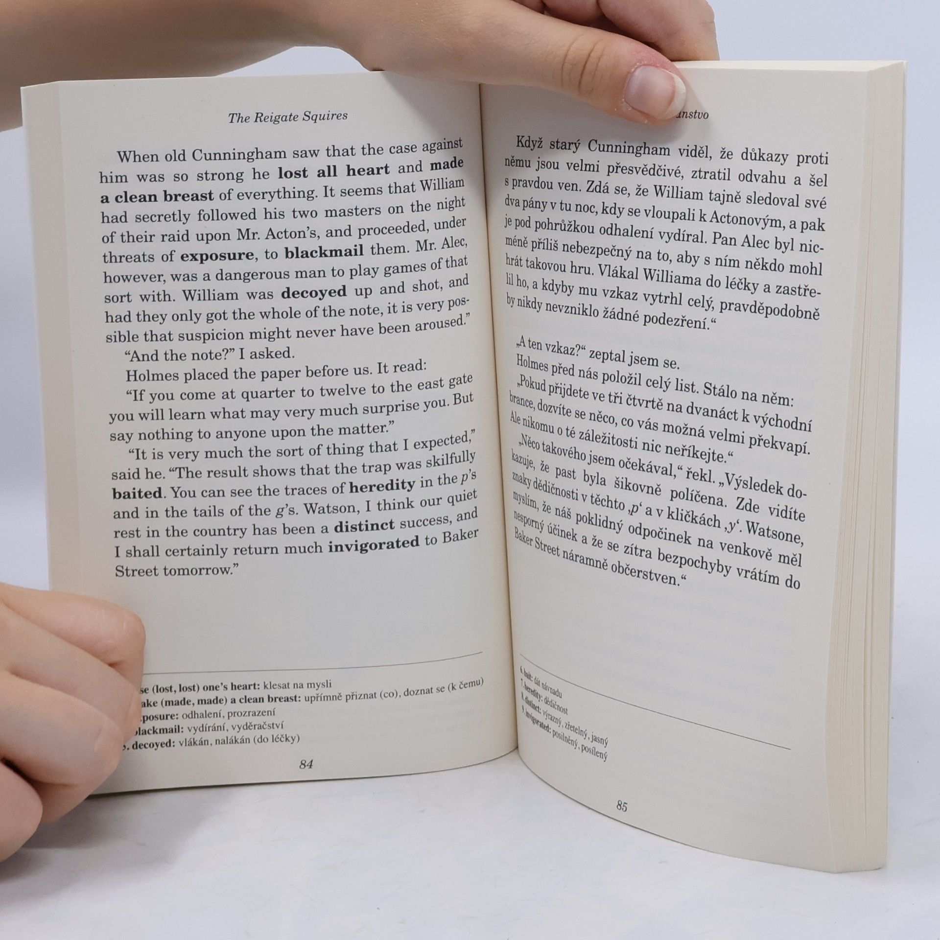 Ashley Davies The case-book of Sherlock Holmes = Zápisník Sherlocka Holmese