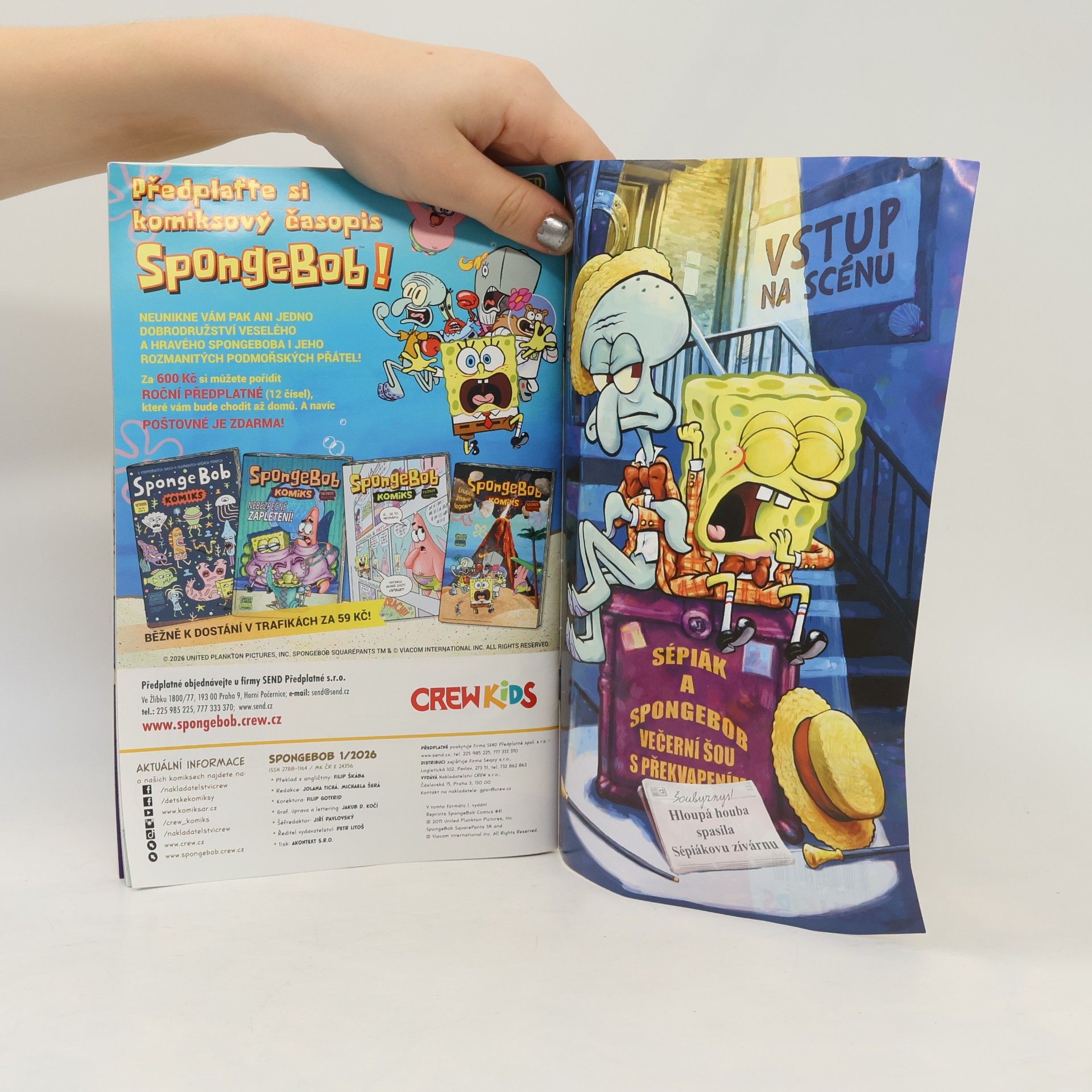 Kolektiv autorů Spongebob komiks 1/2026