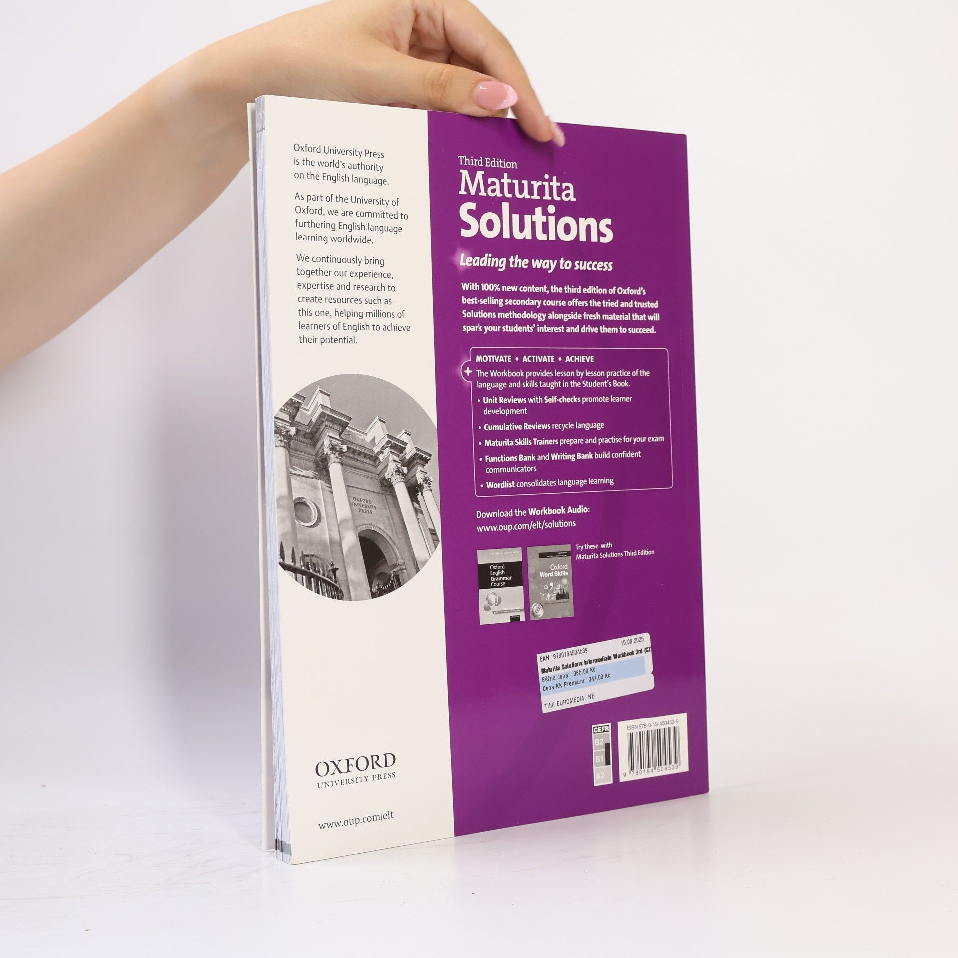 Various authors Maturita Solutions: Intermediate - Workbook
