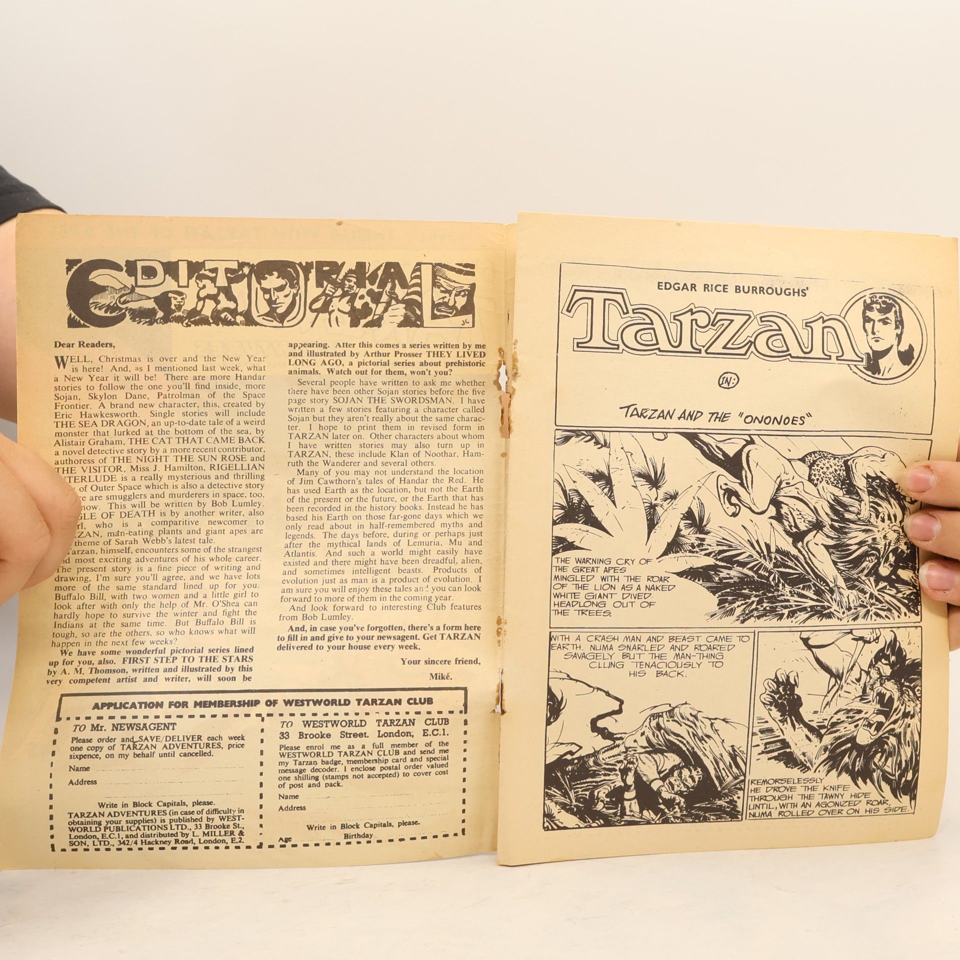 Autorenkollektiv Tarzan Adventures Vol 7. No. 40.